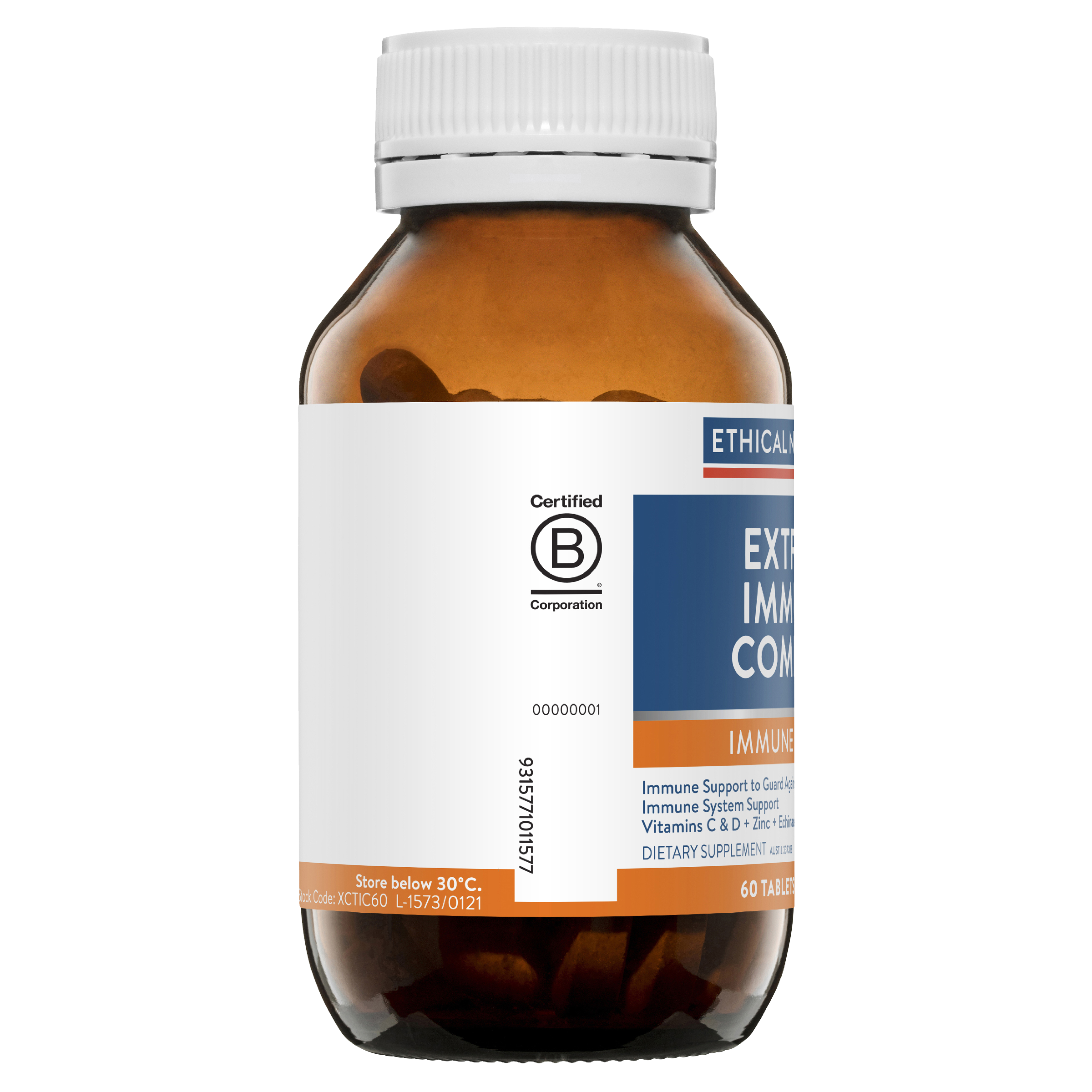 ETHICAL NUTRIENTS EXTRA C IMMUNE COMPLEX 60 CAPSULES - Image 4