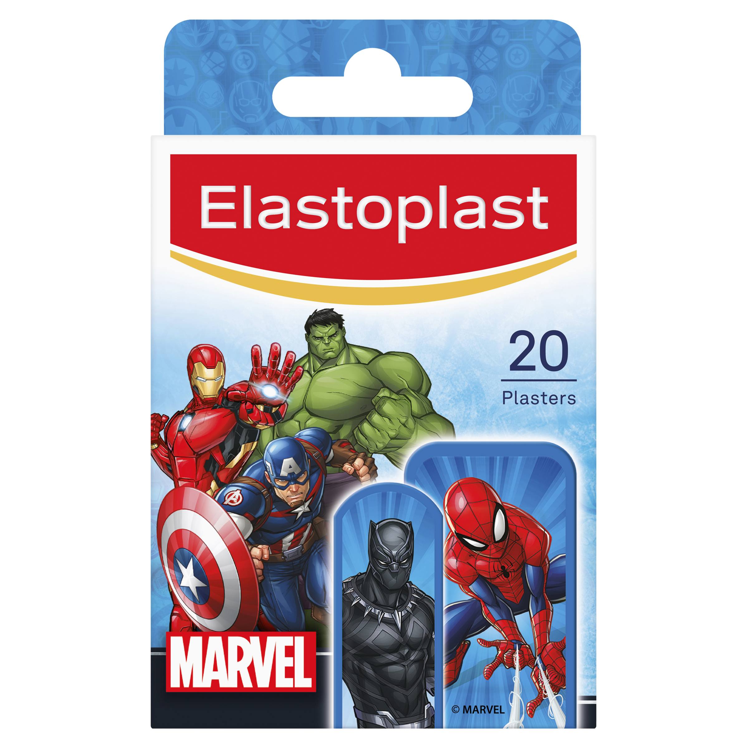 ELASTOPLAST DISNEY MARVEL STRIPS 20 PACK