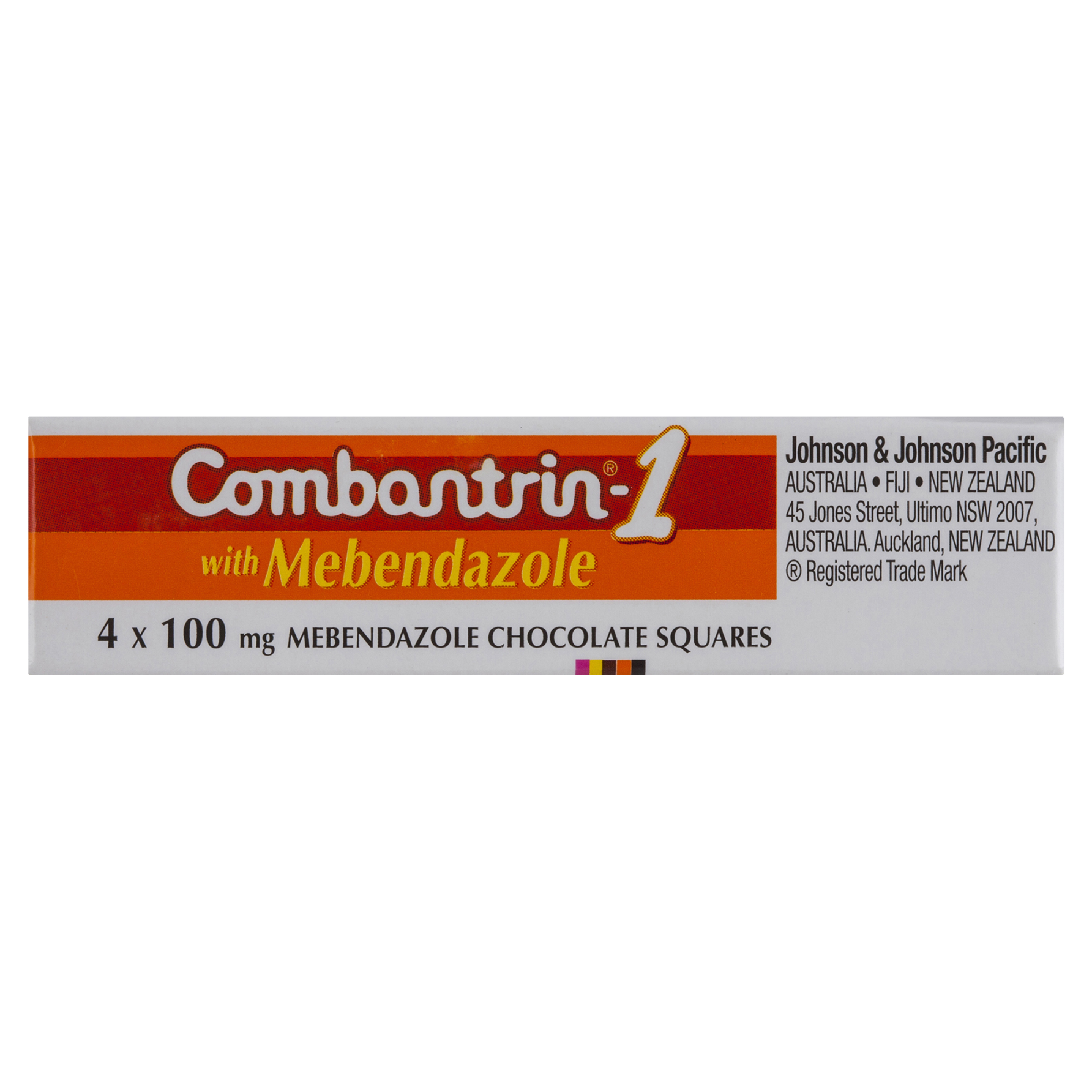 COMBANTRIN WORM TREATMENT CHOCOLATE SQUARES 4 PACK - Image 7