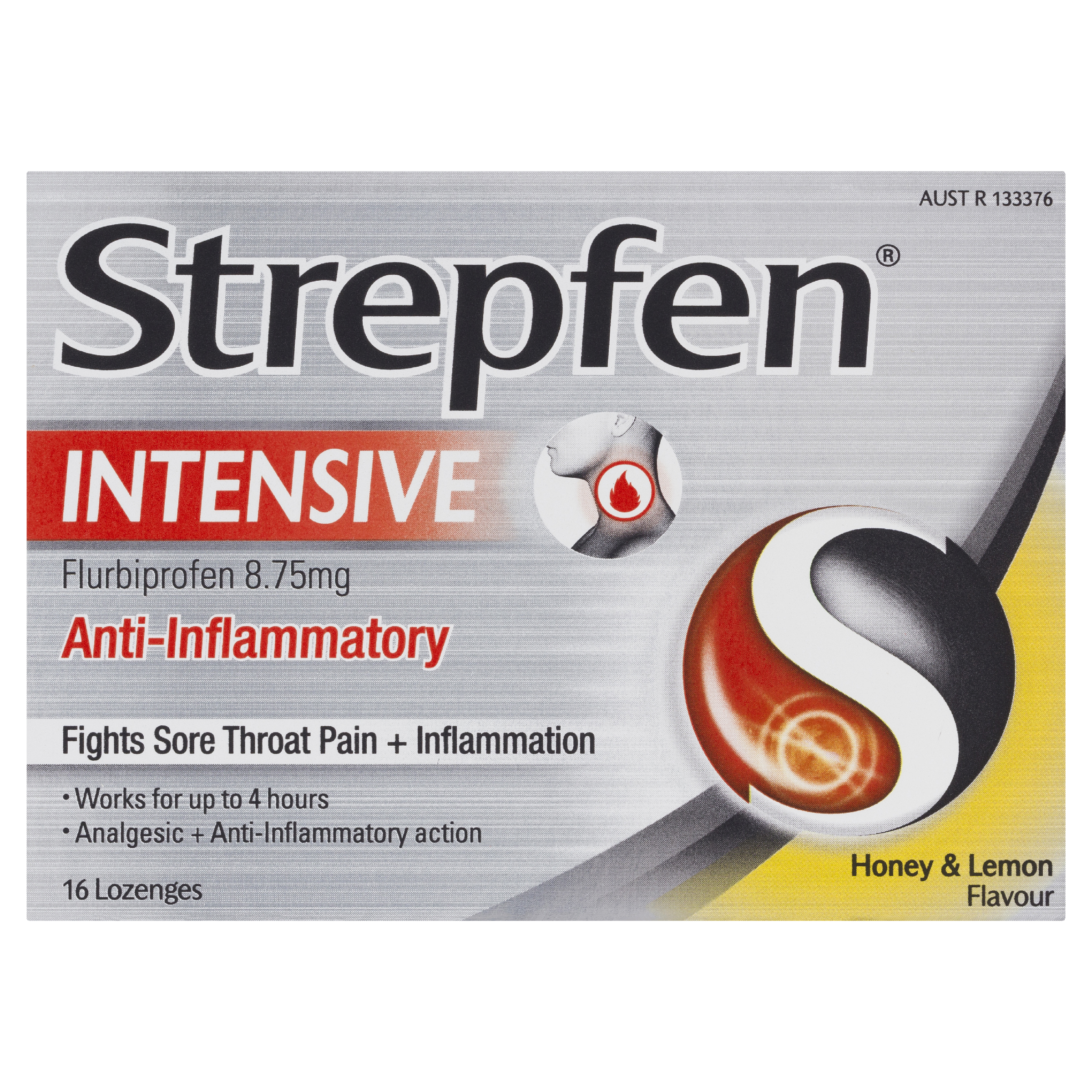 STREPFEN INTENSIVE HONEY & LEMON 16 LOZENGES - Image 2