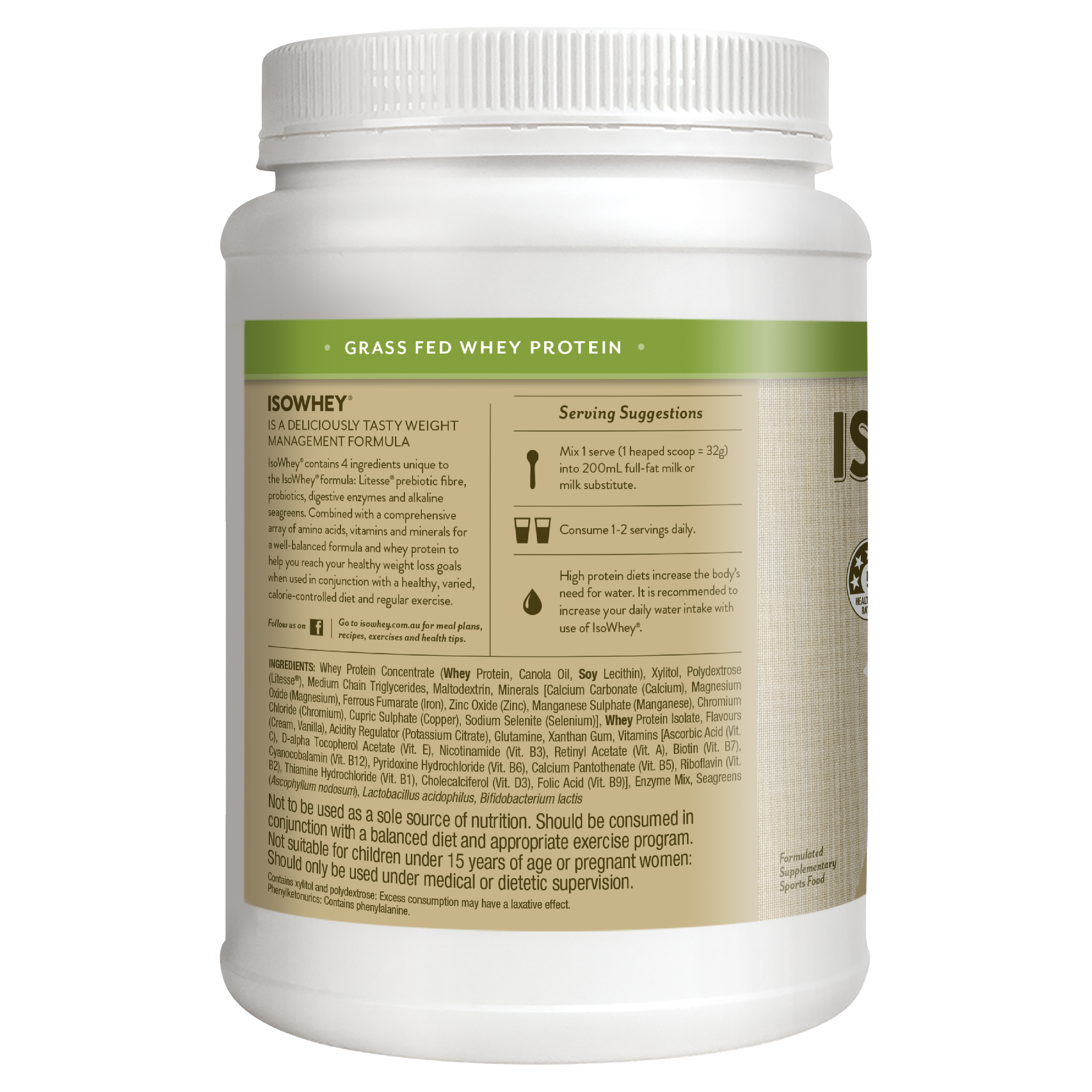 ISOWHEY COMPLETE MADAGASCAN VANILLA 672G - Image 2