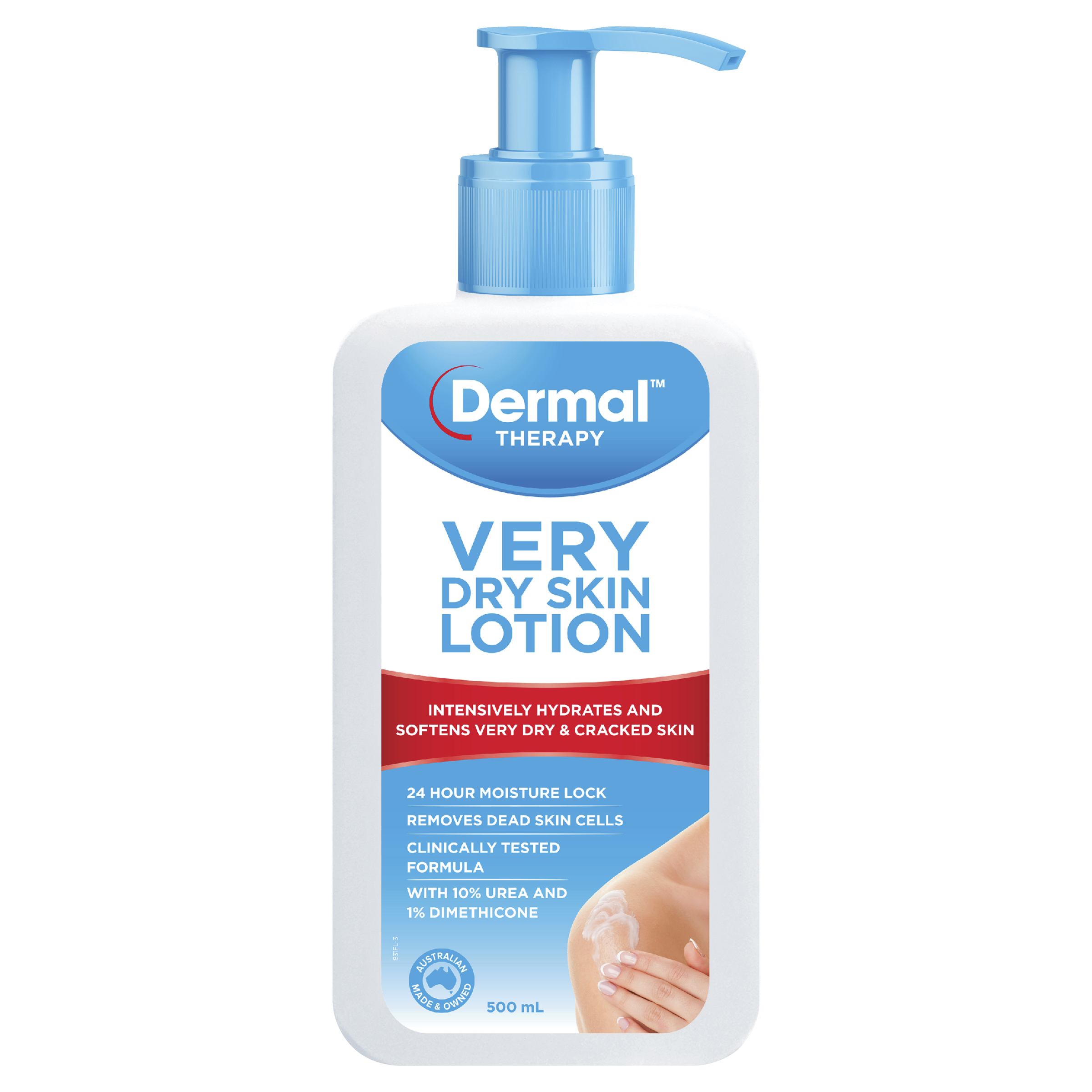 DERMAL THERAPY VERY DRY SKIN LOTION 500ML
