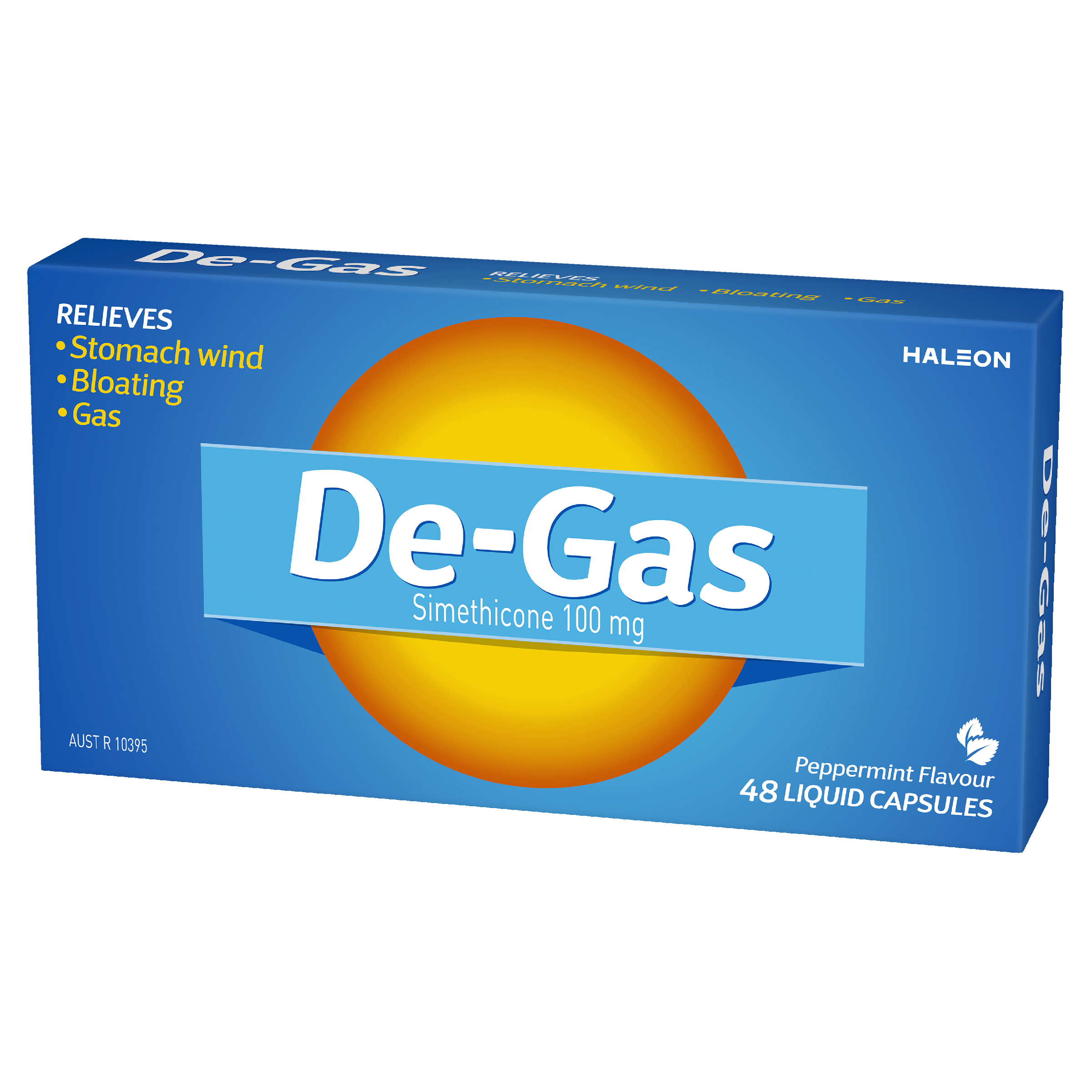 DE-GAS PEPPERMINT 48 CAPSULES - Image 6