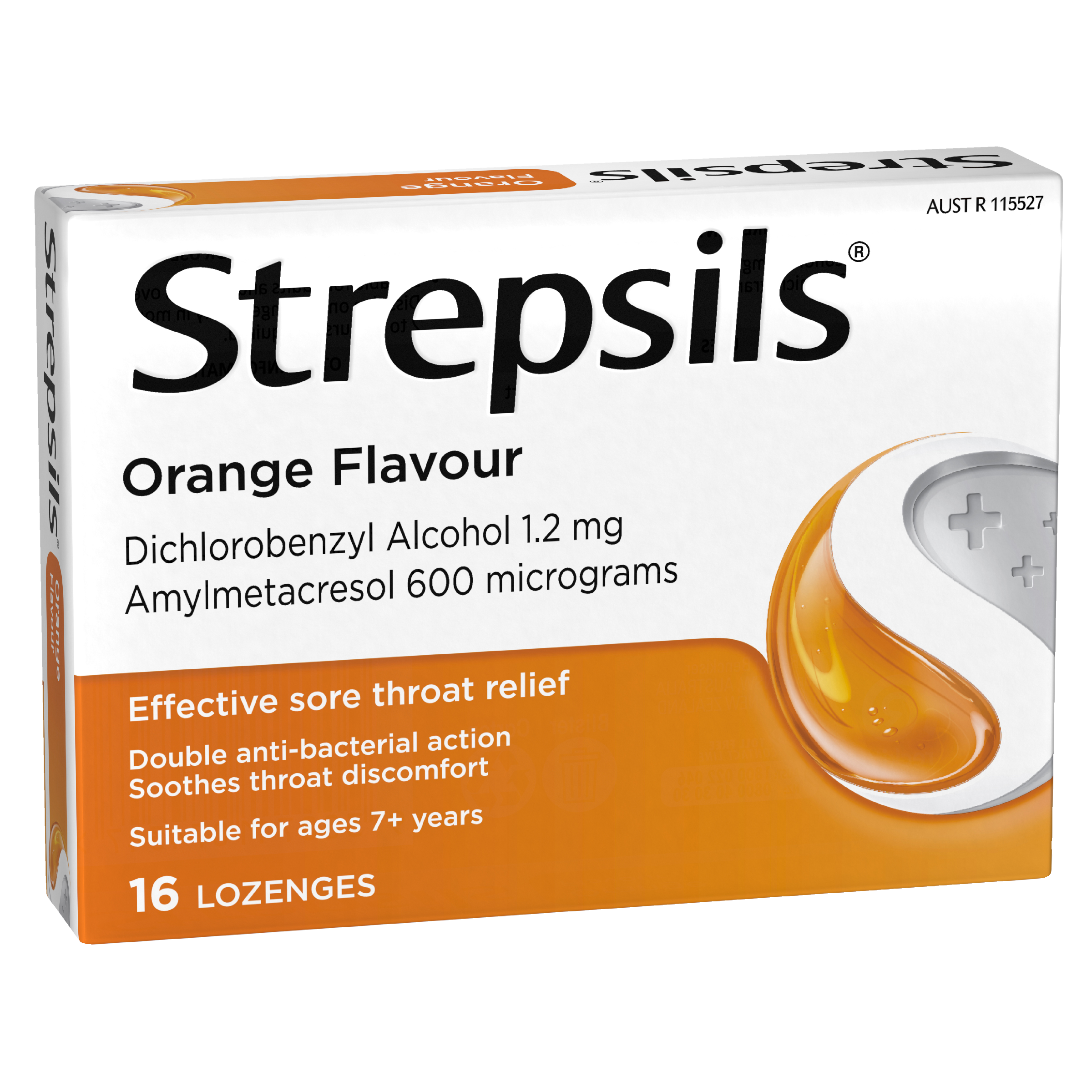 STREPSILS ORANGE 16 LOZENGES - Image 3