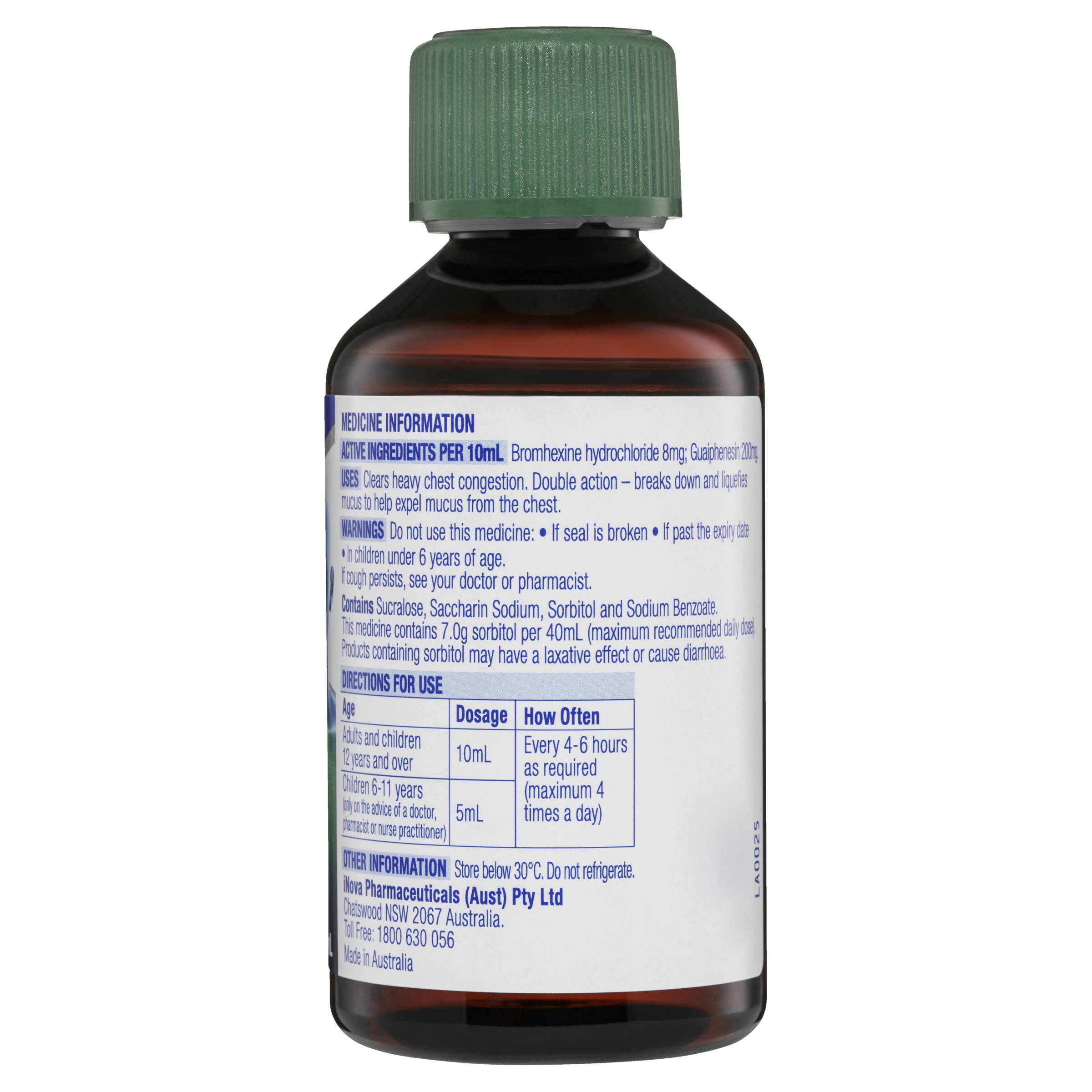 DURO-TUSS CHESTY FORTE LIQUID 200ML - Image 4