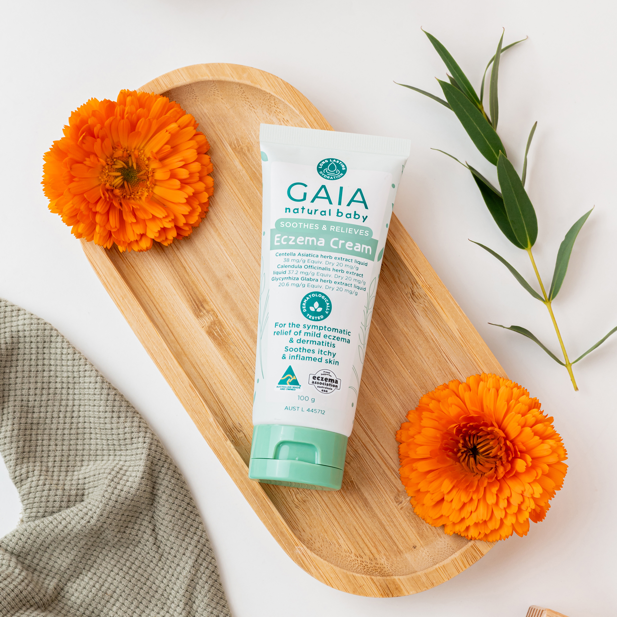 GAIA NATURAL BABY ECZEMA CREAM 100G - Image 4