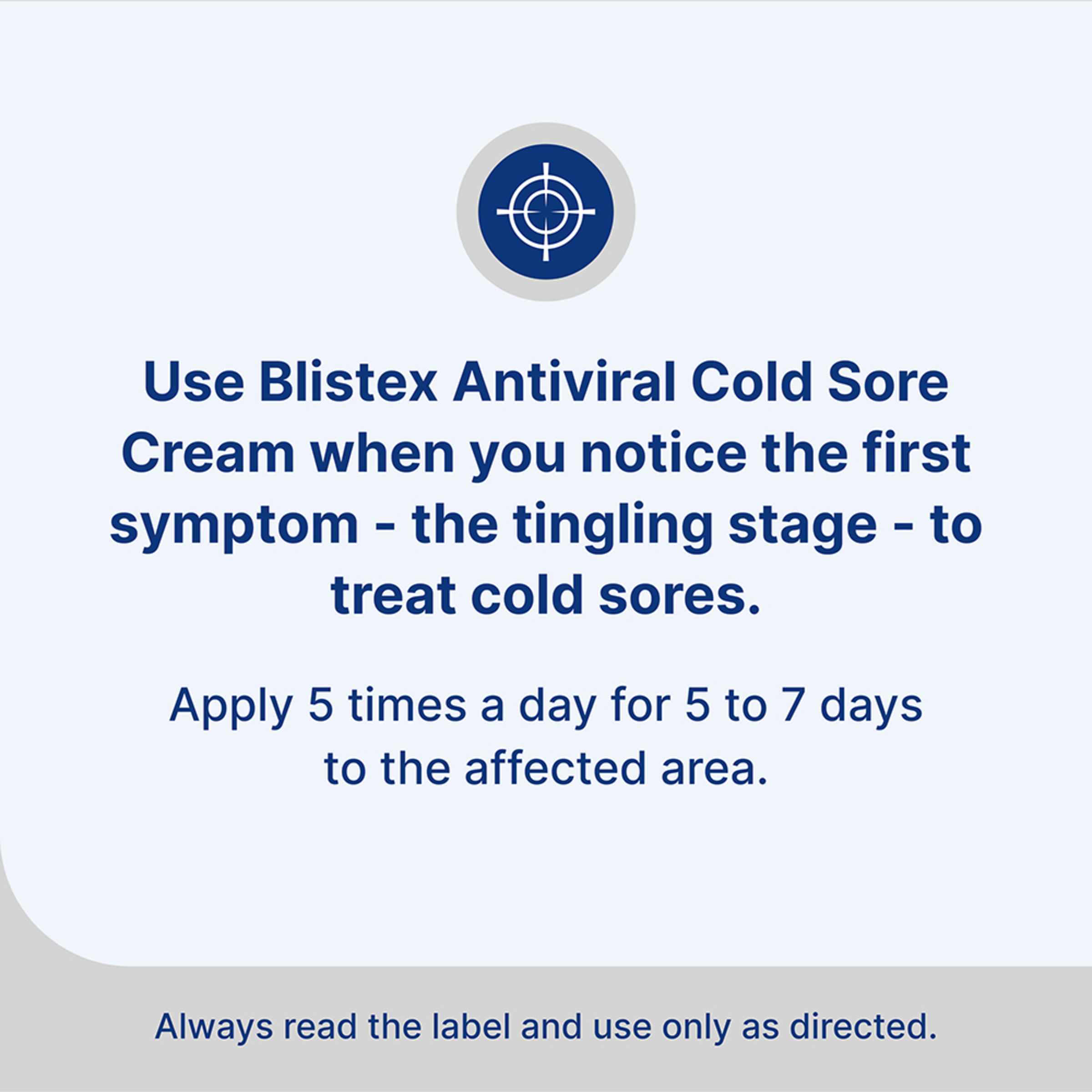 BLISTEX ANTIVIRAL COLD SORE CREAM 5G - Image 10