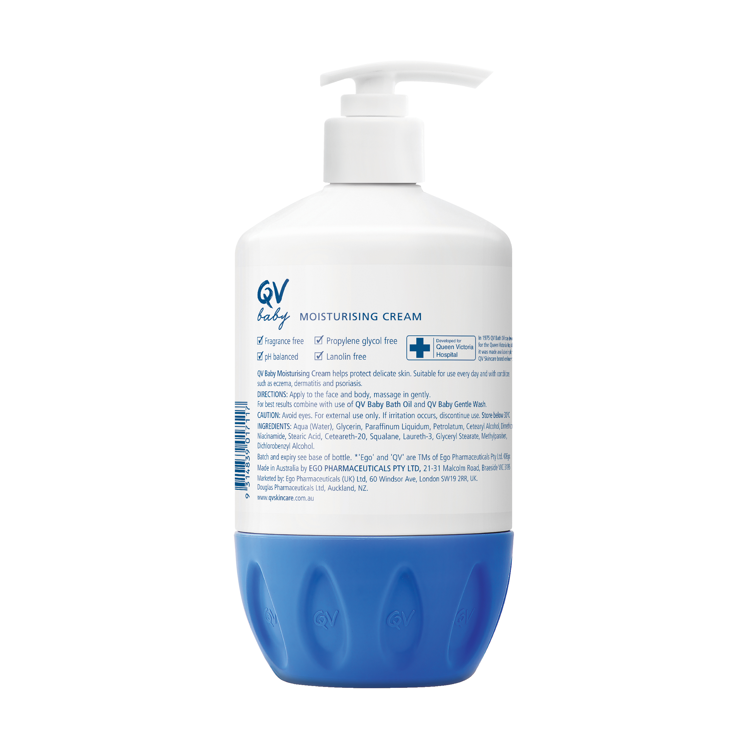 EGO QV BABY MOISTURISING CREAM 500G - Image 2