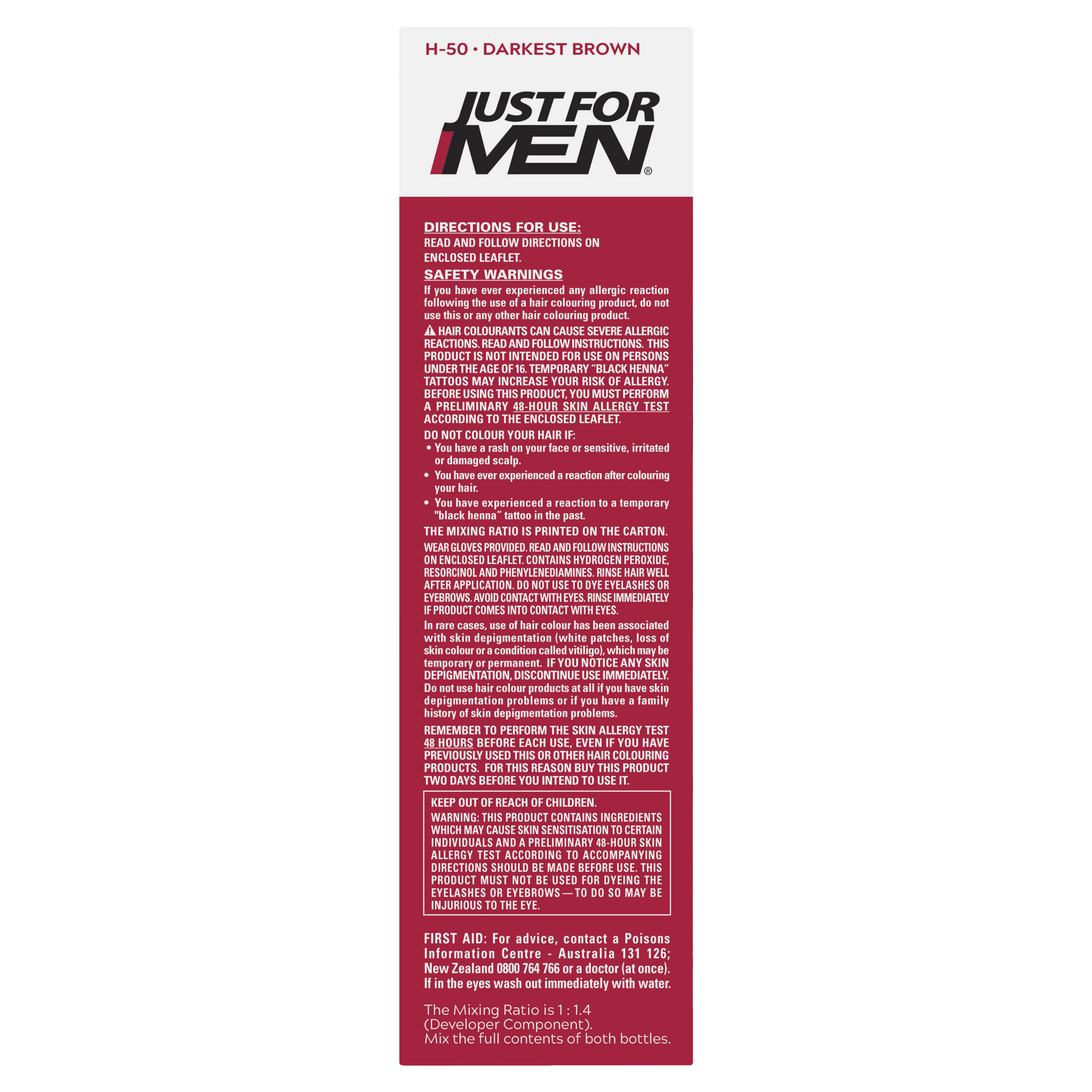JUST FOR MEN DARKEST BROWN - Image 3