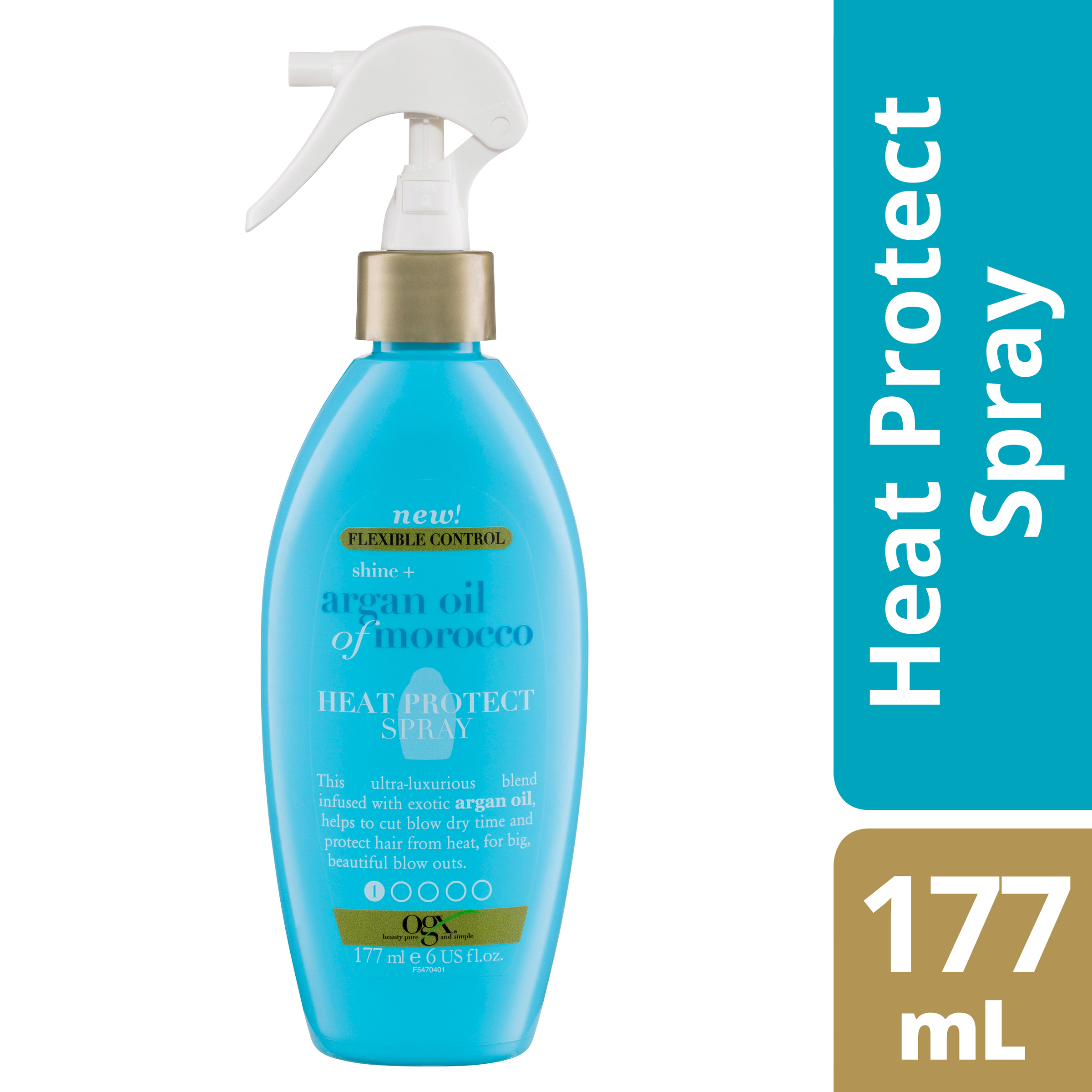 OGX ARGAN OIL OF MOROCCO HEAT PROTECT SPRAY 177ML - Image 3