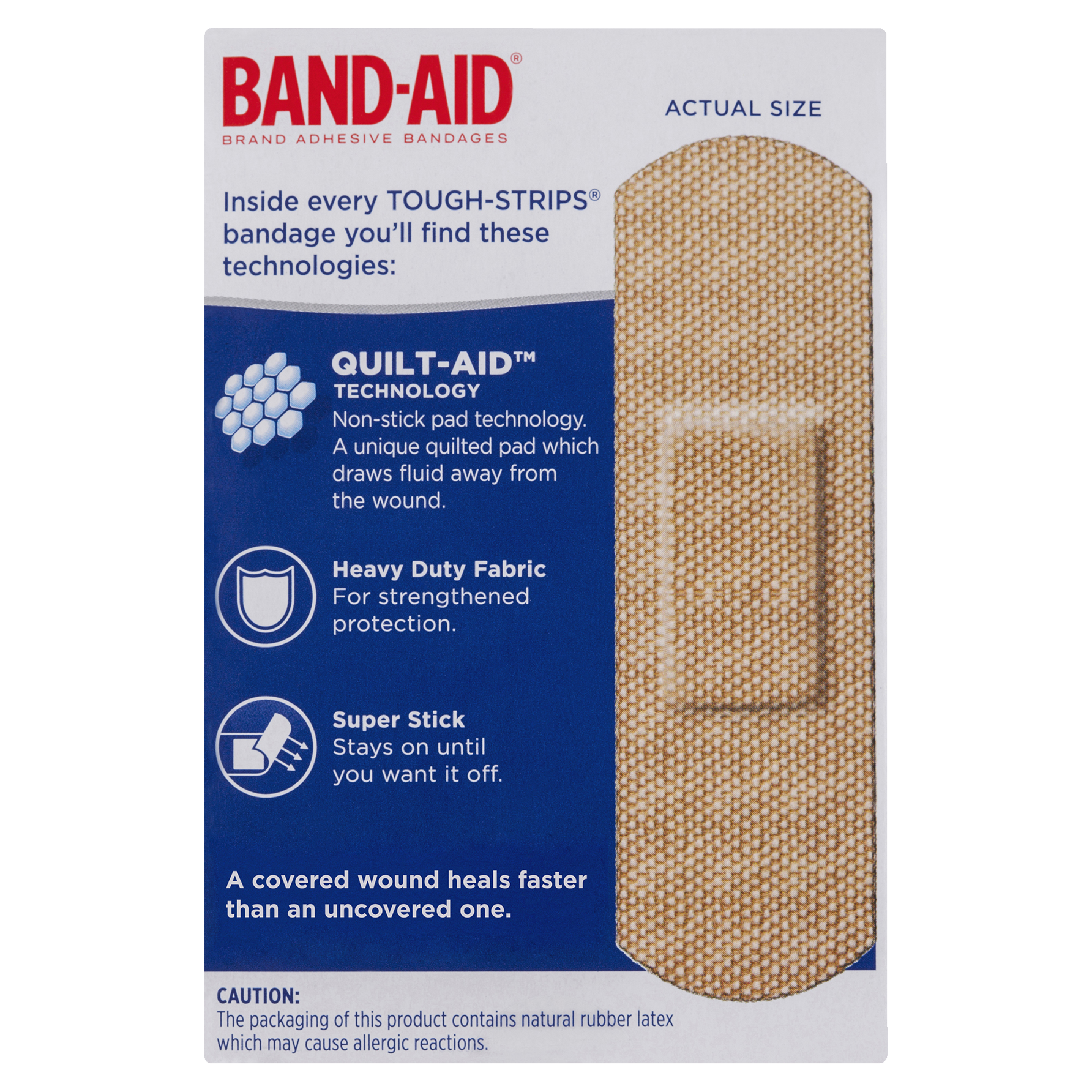 BAND-AID TOUGH STRIPS REGULAR 20 PACK - Image 4
