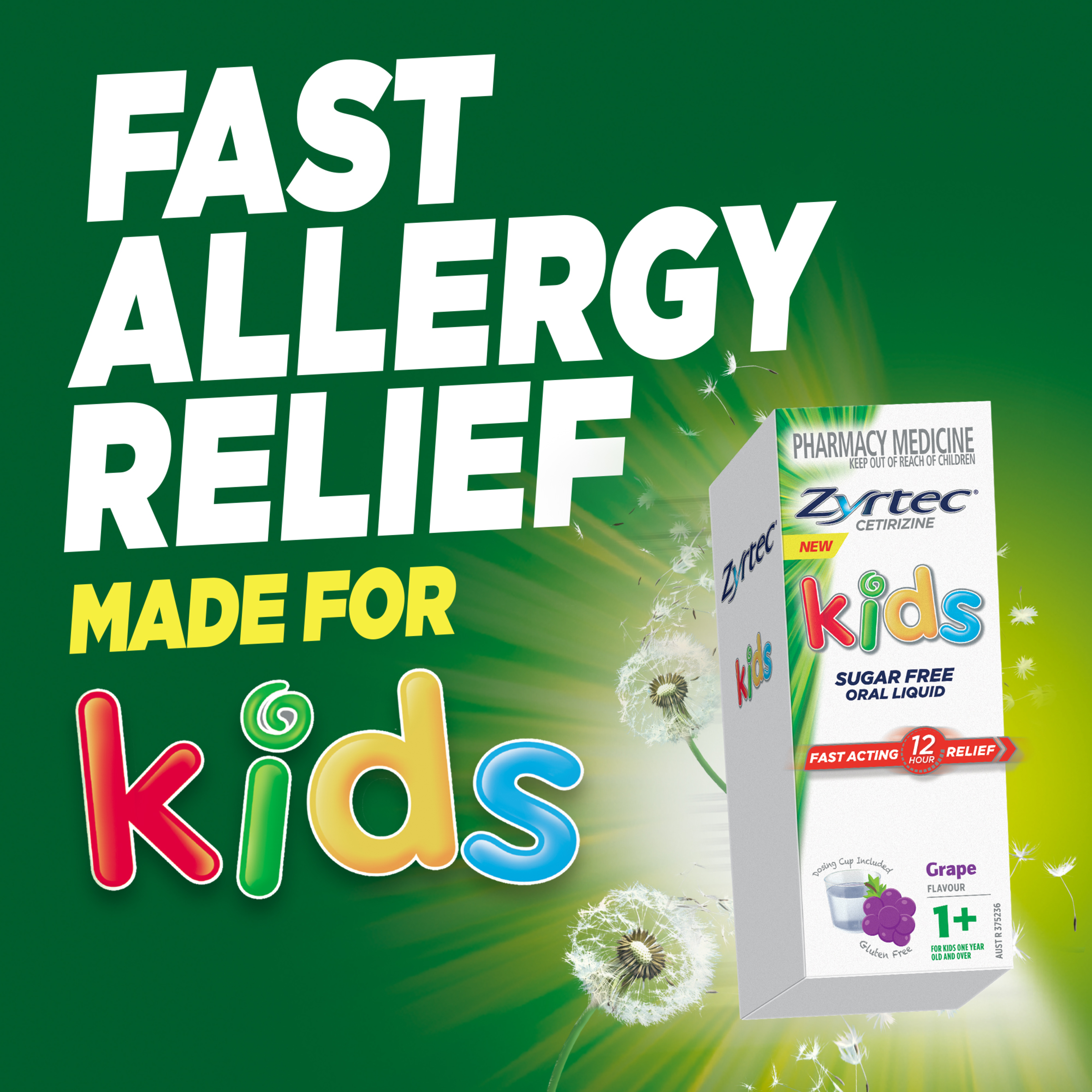 ZYRTEC KIDS LIQUID GRAPE 120ML - Image 5