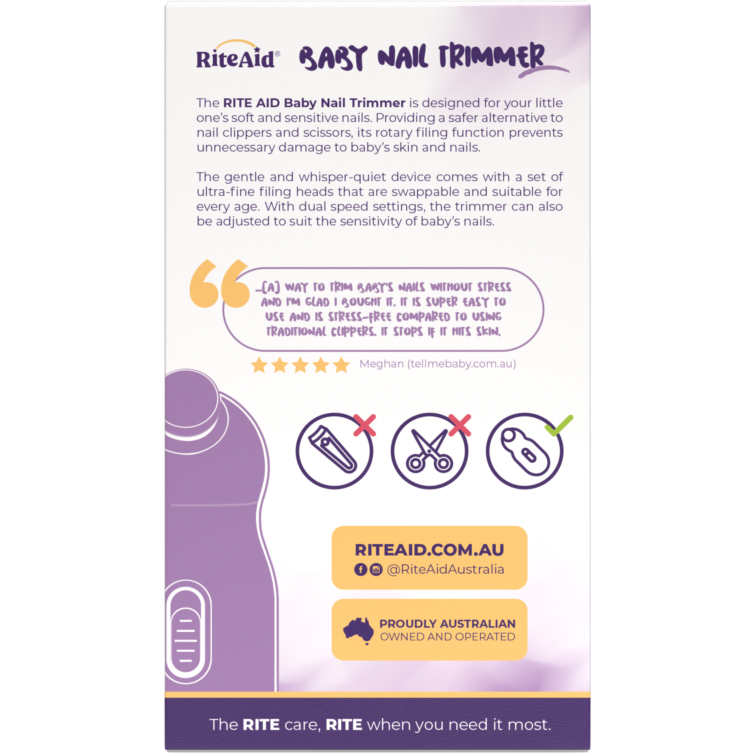 RITE AID BABY NAIL TRIMMER - Image 4