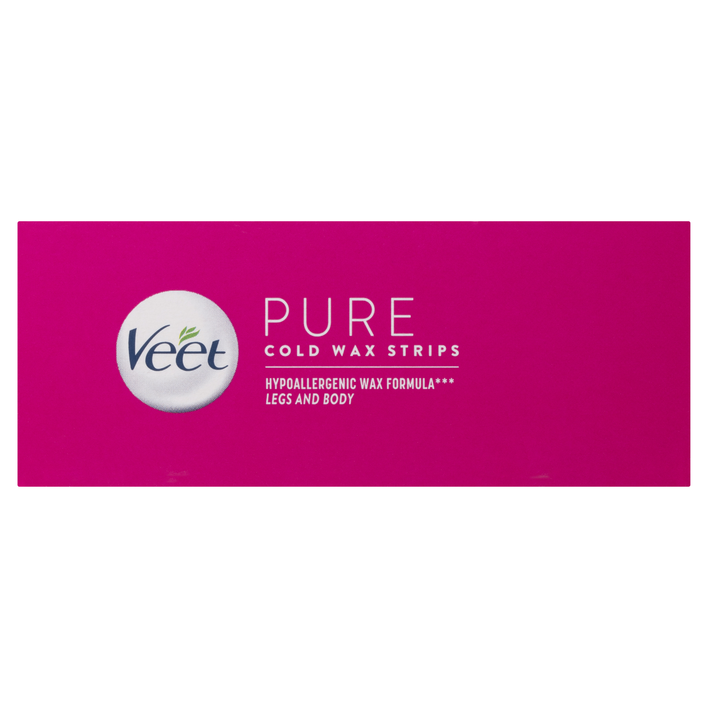 VEET PURE COLD WAX STRIPS LEGS & BODY SENSITIVE SKIN 40 PACK - Image 4