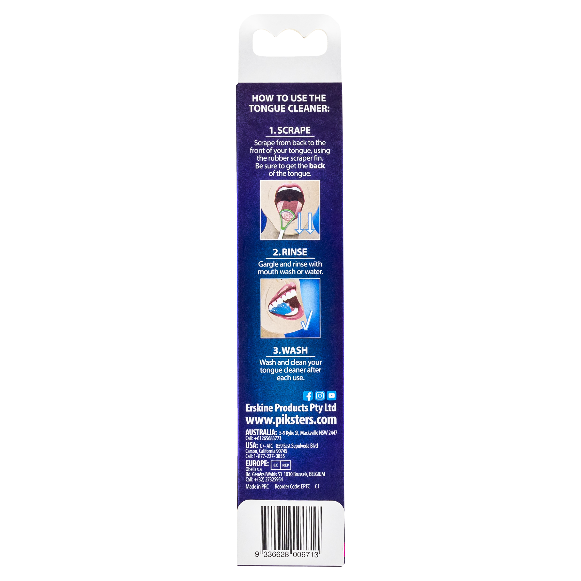 PIKSTERS TONGUE CLEANER 1 PACK - Image 4