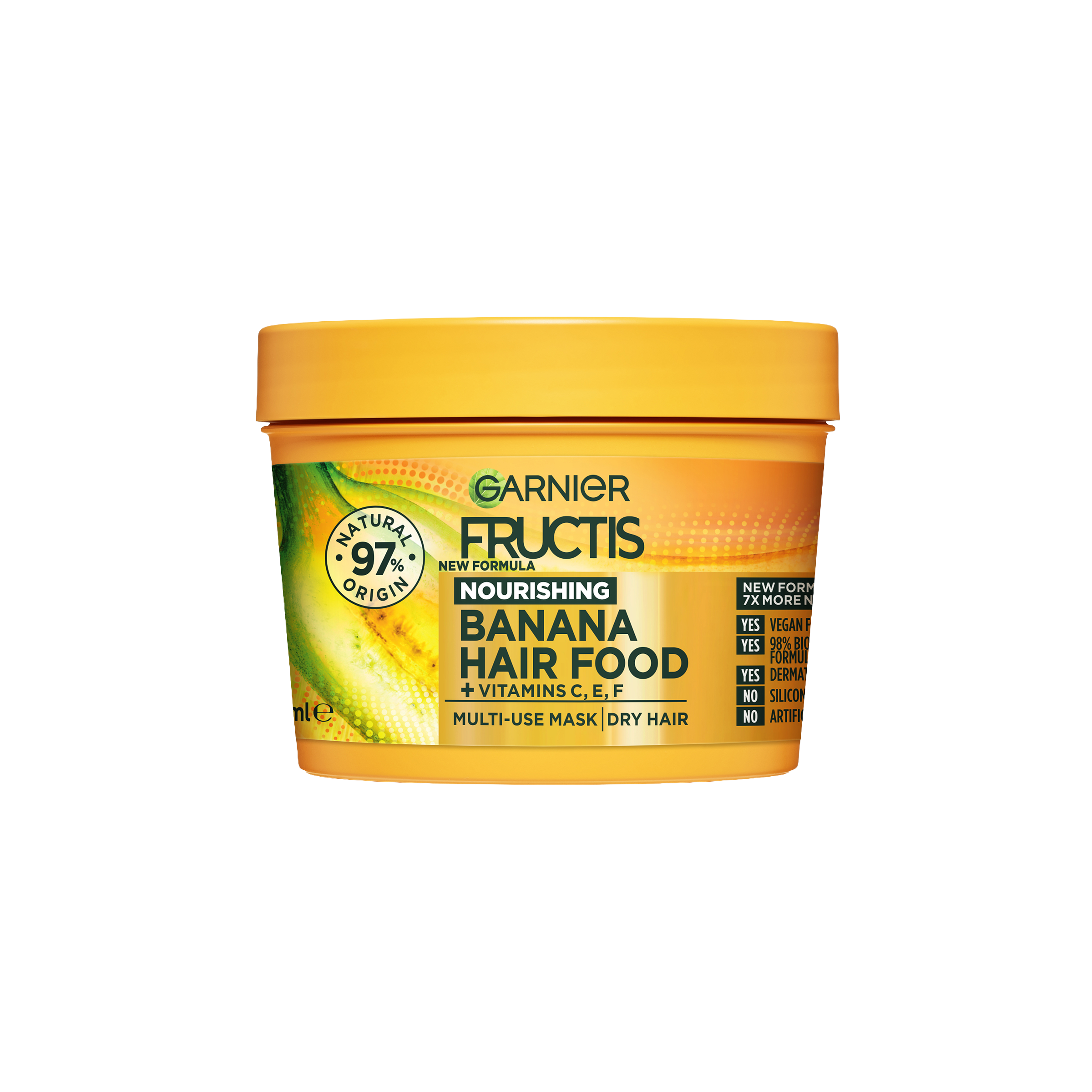 GARNIER FRUCTIS HAIR FOOD BANANA TREATMENT 390ML