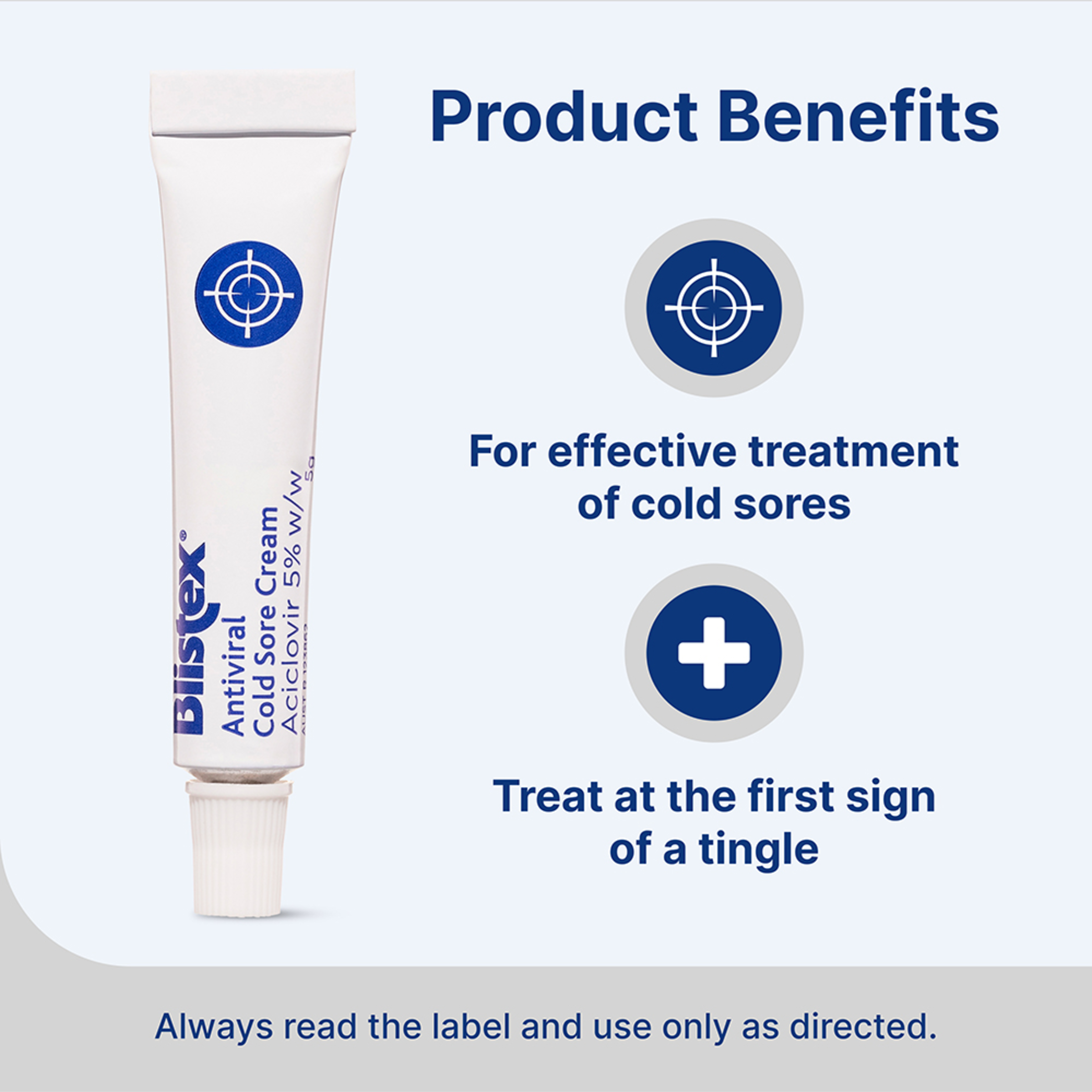 BLISTEX ANTIVIRAL COLD SORE CREAM 5G - Image 8