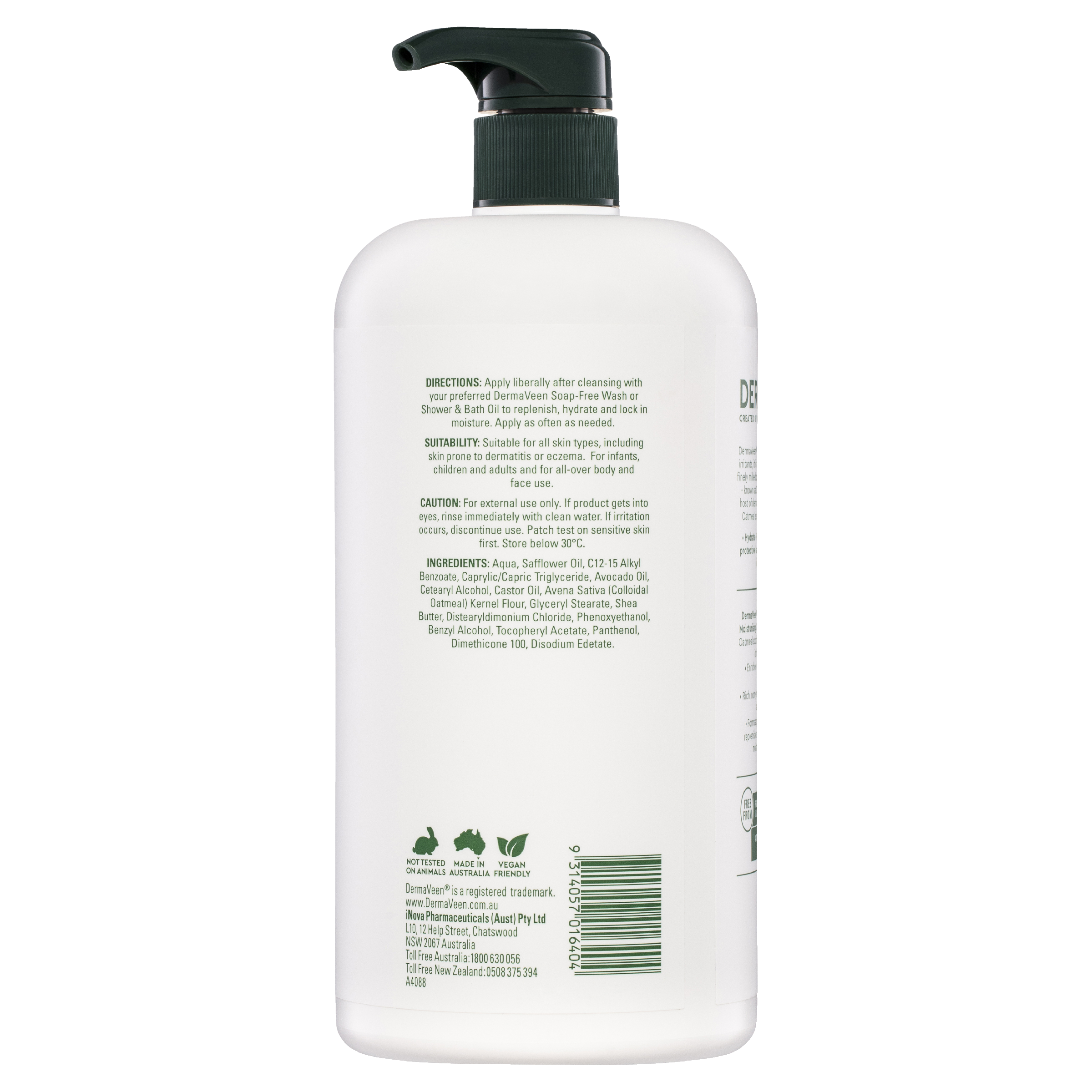 DERMAVEEN EXTRA HYDRATION INTENSIVE MOISTURISING CREAM 1 KG - Image 4