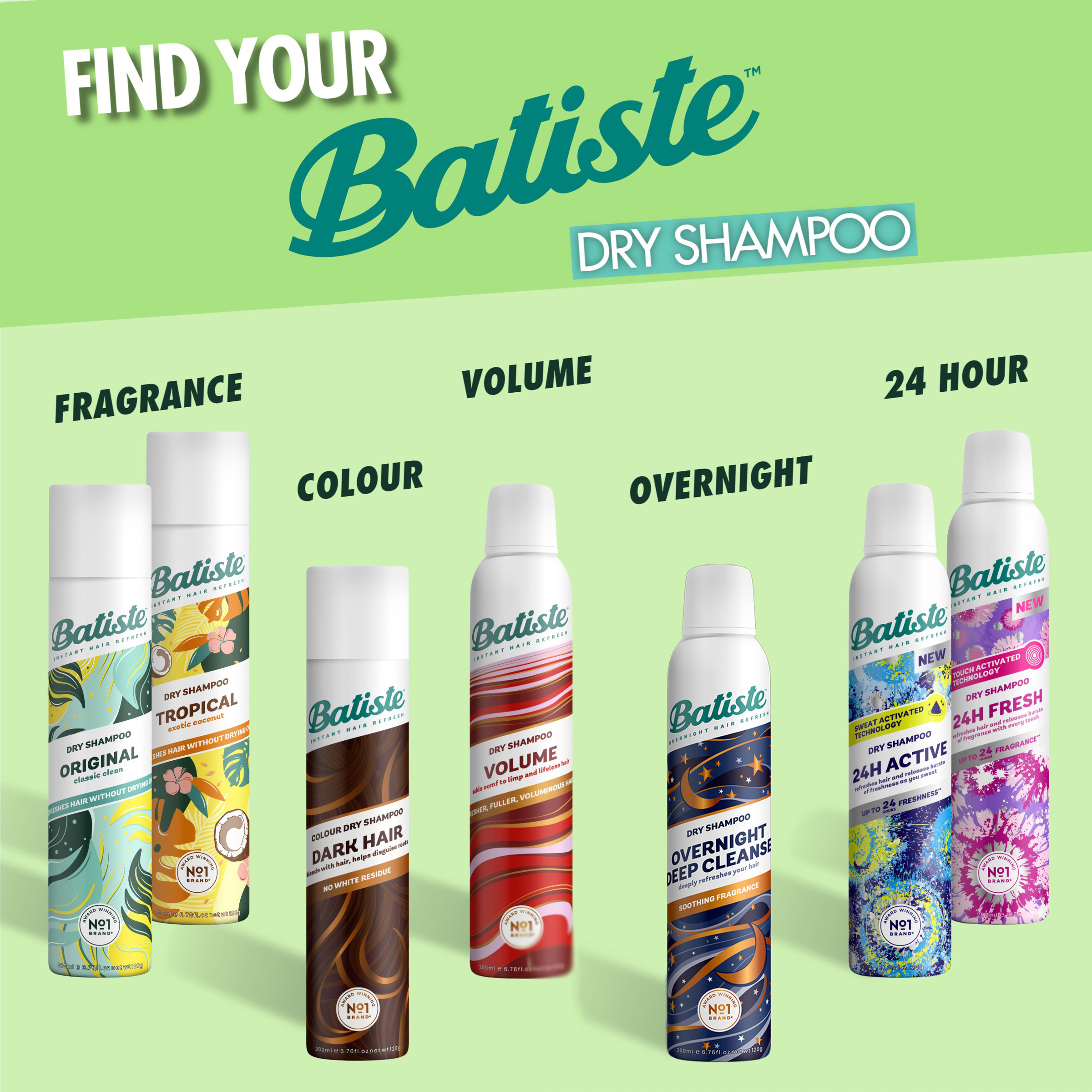 BATISTE BARE DRY SHAMPOO 200ML - Image 11
