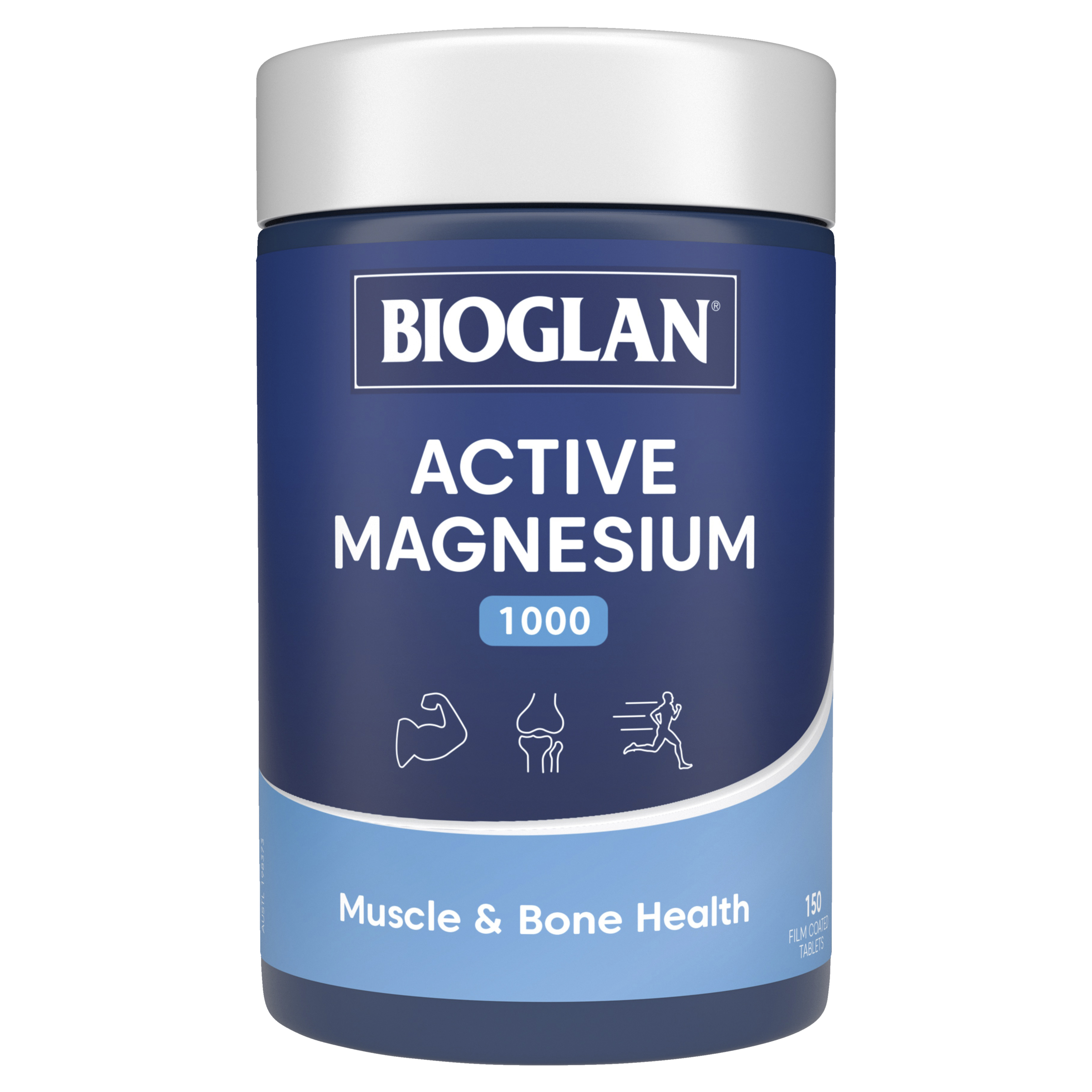 BIOGLAN ACTIVE MAGNESIUM 1000MG 150 TABLETS