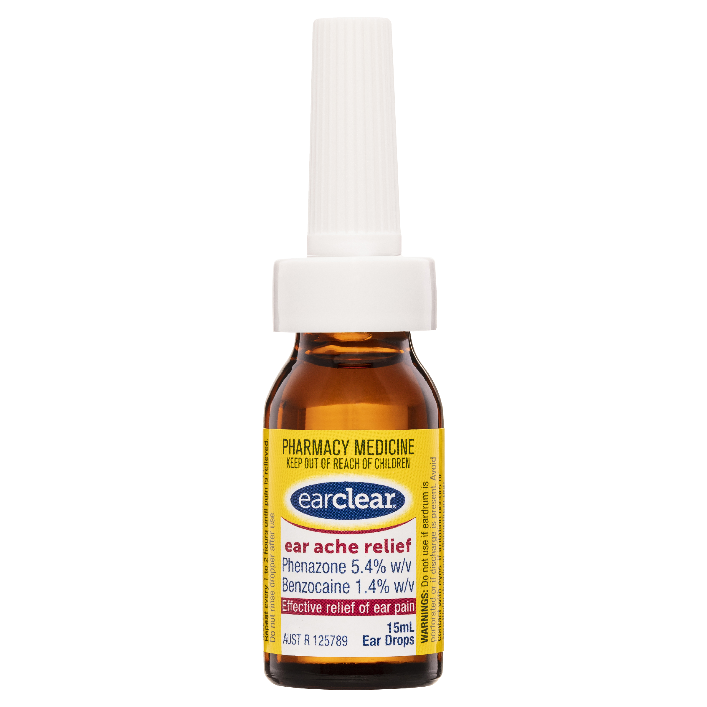 EAR CLEAR EAR ACHE RELIEF DROPS 15ML - Image 7
