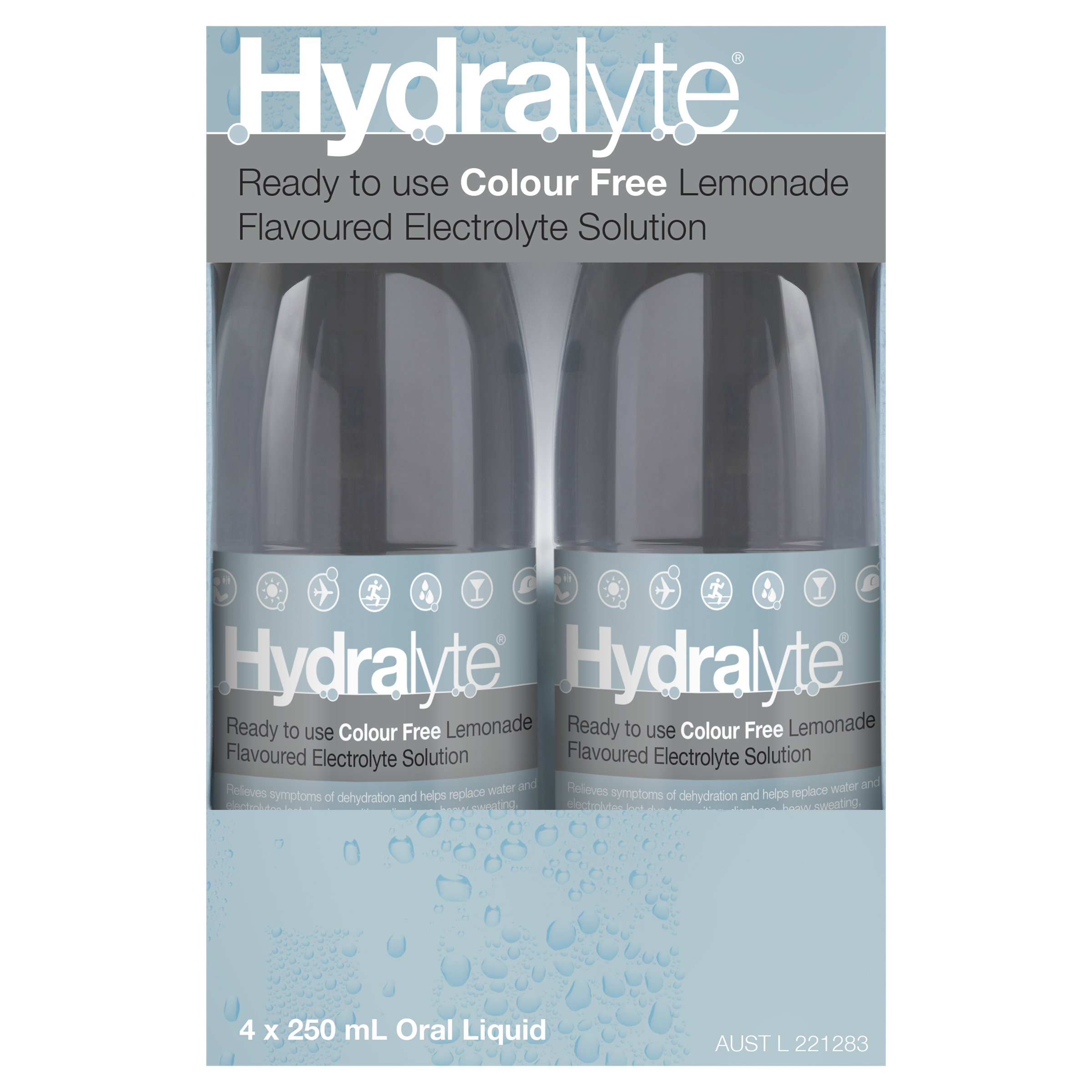 HYDRALYTE LIQUID LEMONADE READY TO DRINK 250ML 4 PACK - Image 9