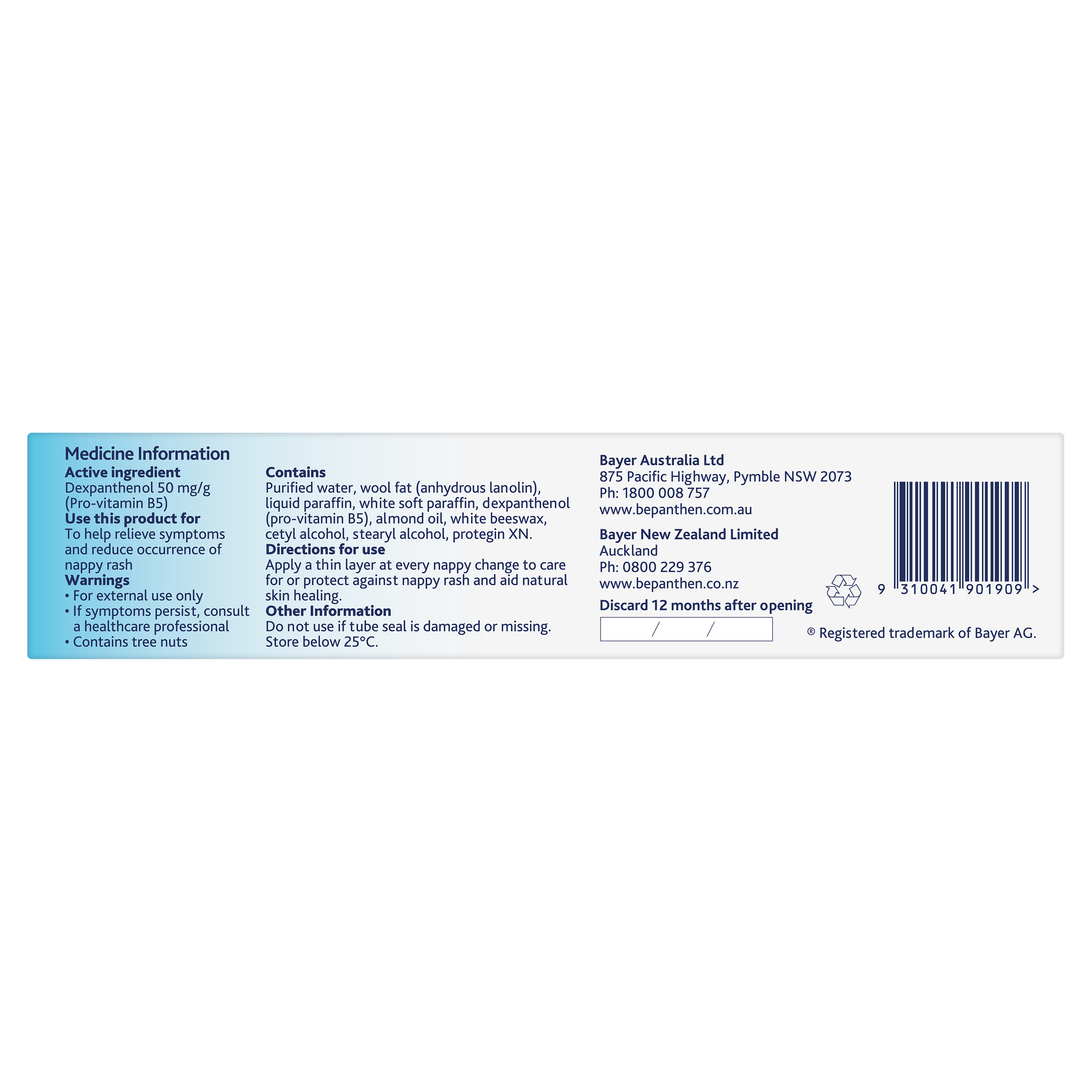 BEPANTHEN OINTMENT 100G - Image 7