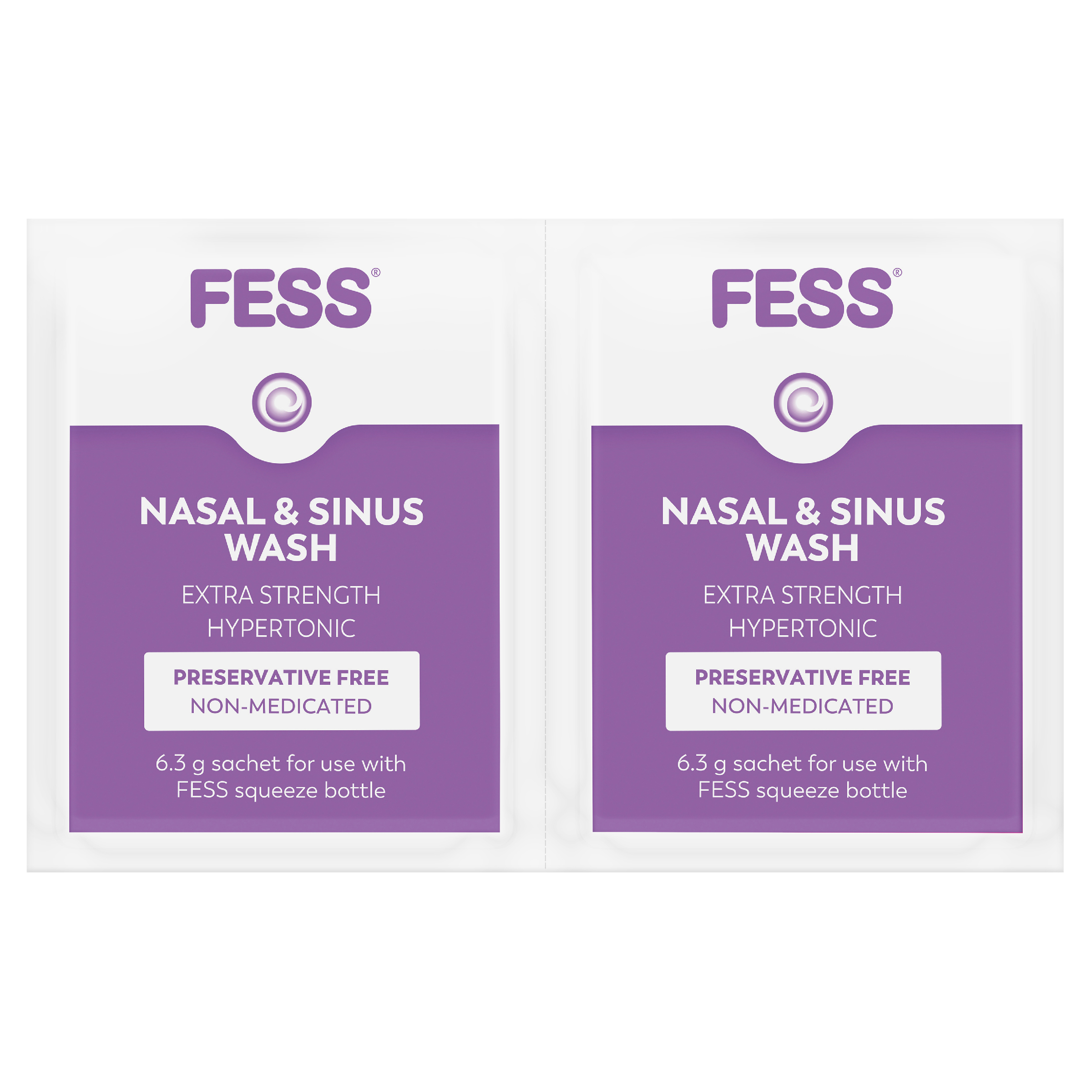 FESS NASAL & SINUS WASH EXTRA STRENGTH REFILL SACHET 24 - Image 9