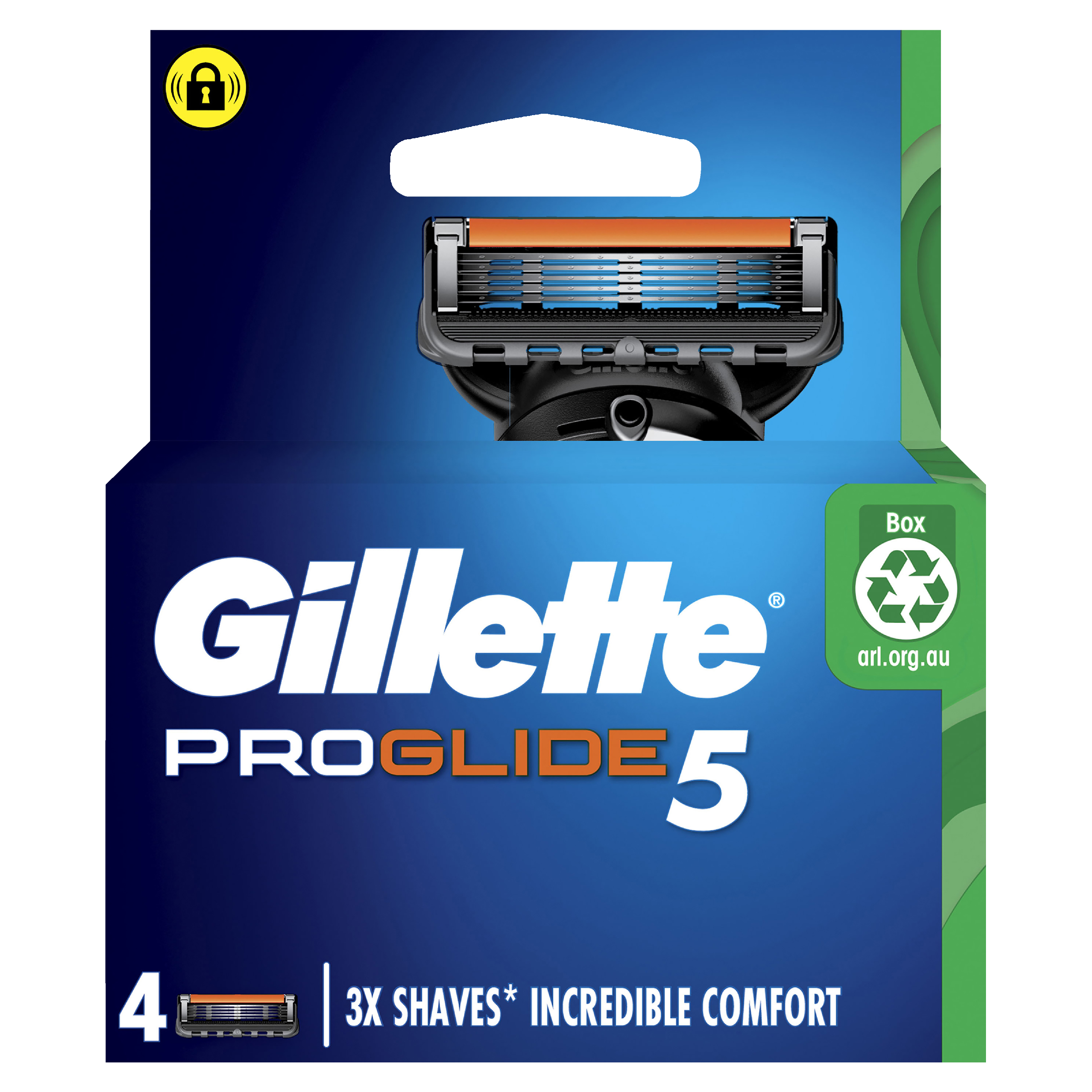 GILLETTE PROGLIDE5 REFILL BLADES 4 PACK - Image 4