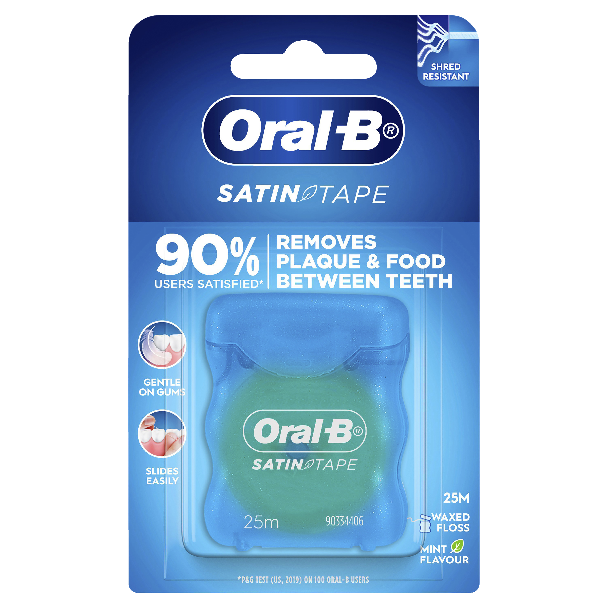 ORAL-B FLOSS SATIN MINT 25M