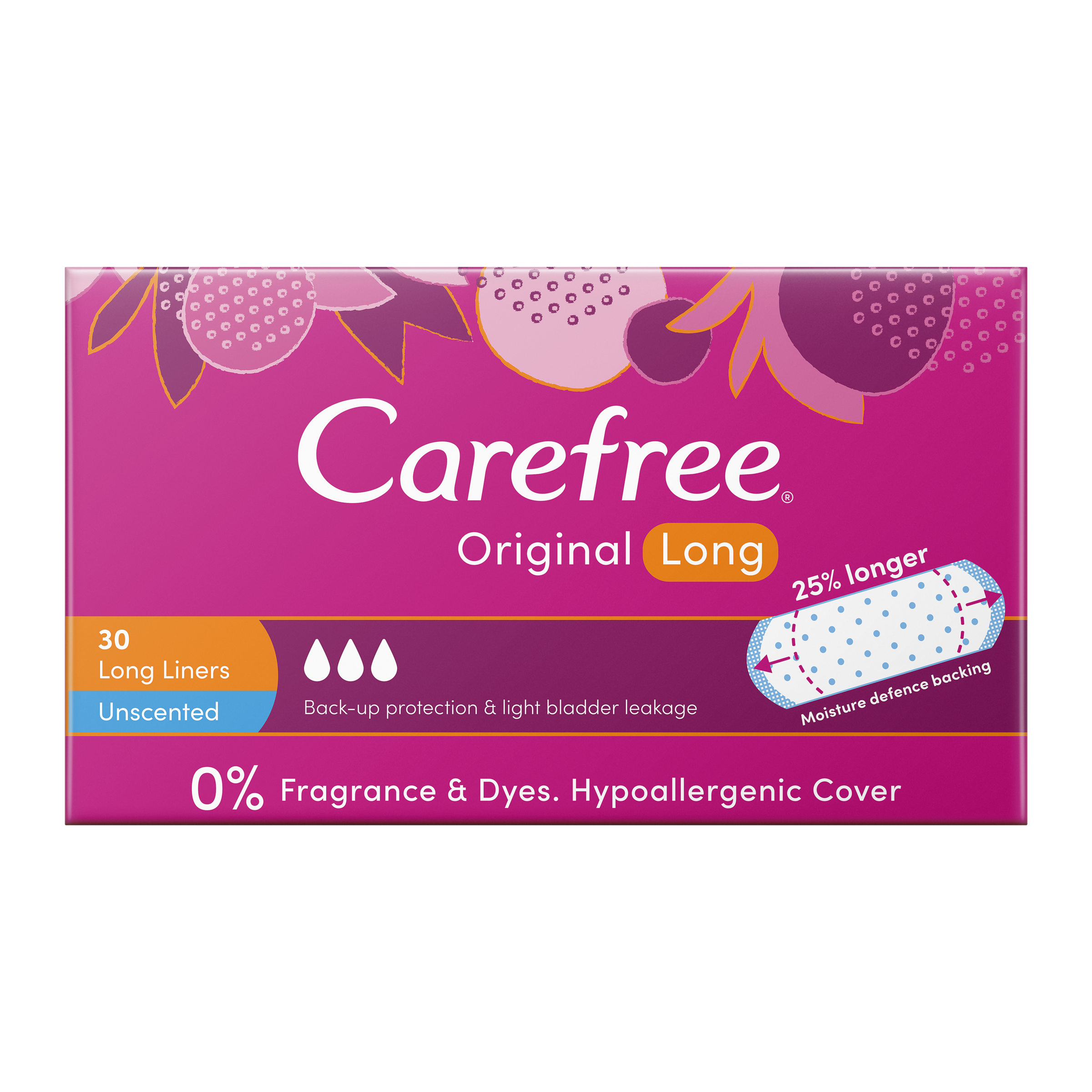 CAREFREE LINER 3D LONGS ORIGINAL 30PACK - Image 2