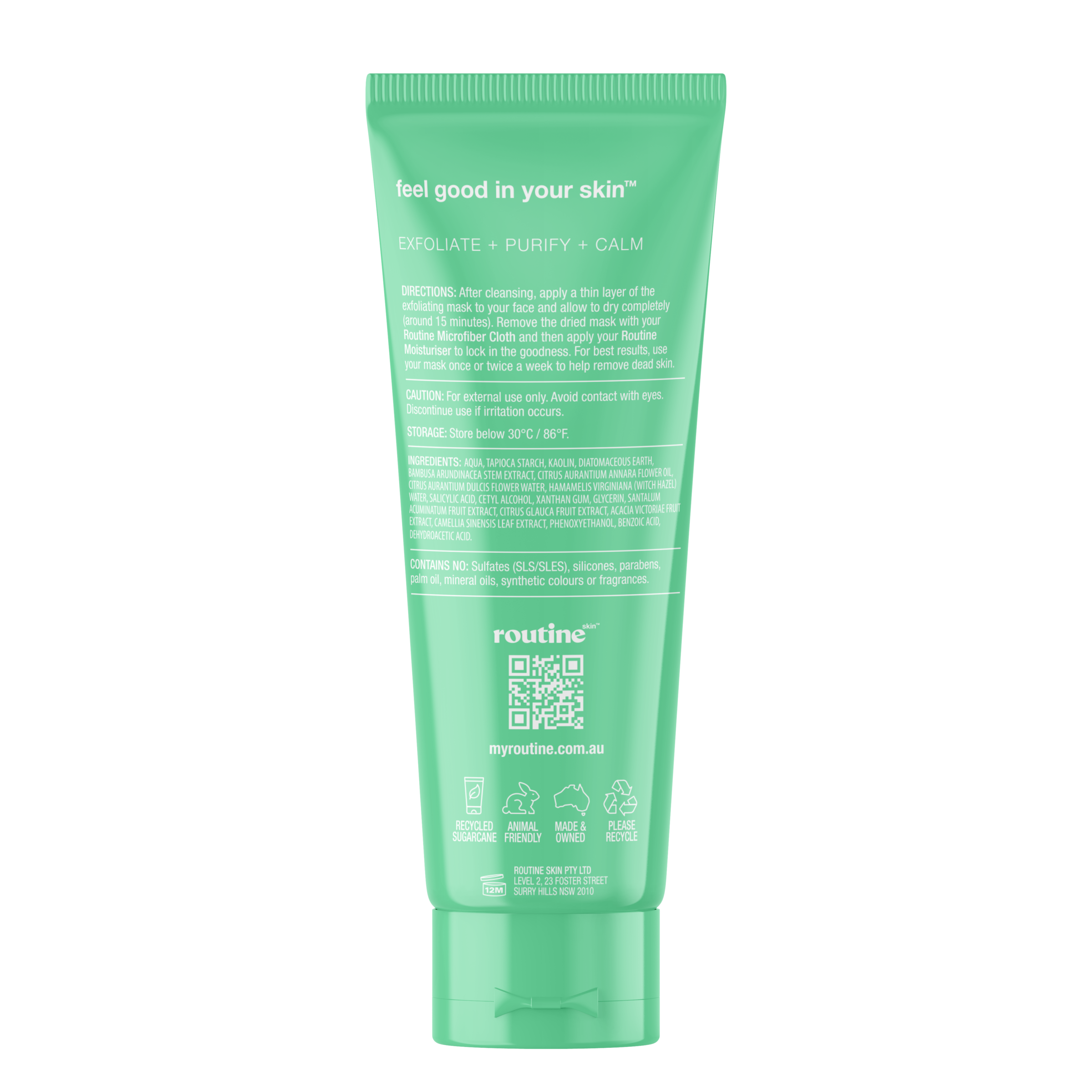 ROUTINE SKIN NO.4 EXFOLIATING MASK 125ML - Image 2