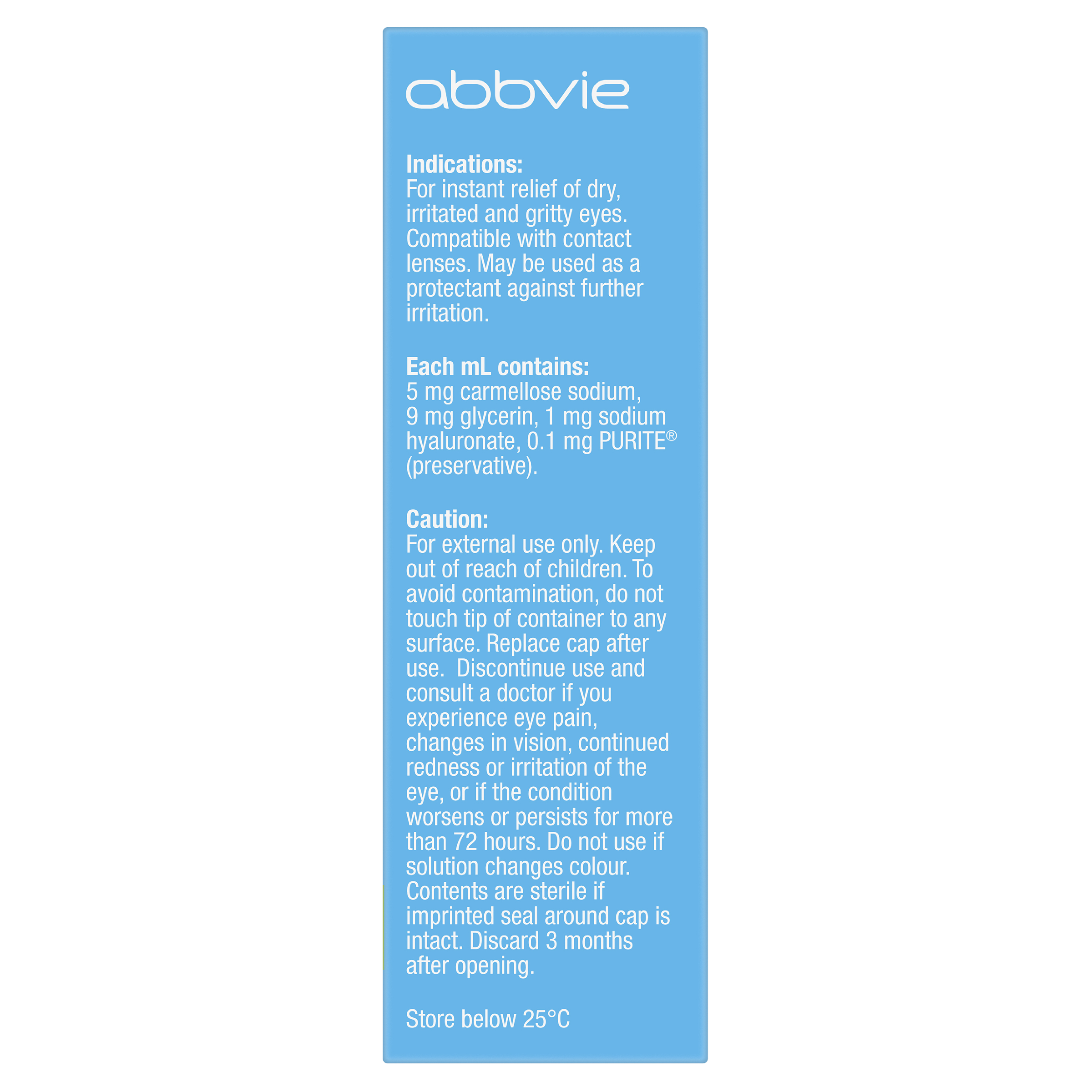 OPTIVE FUSION LUBRICANT EYE DROPS 10ML - Image 6
