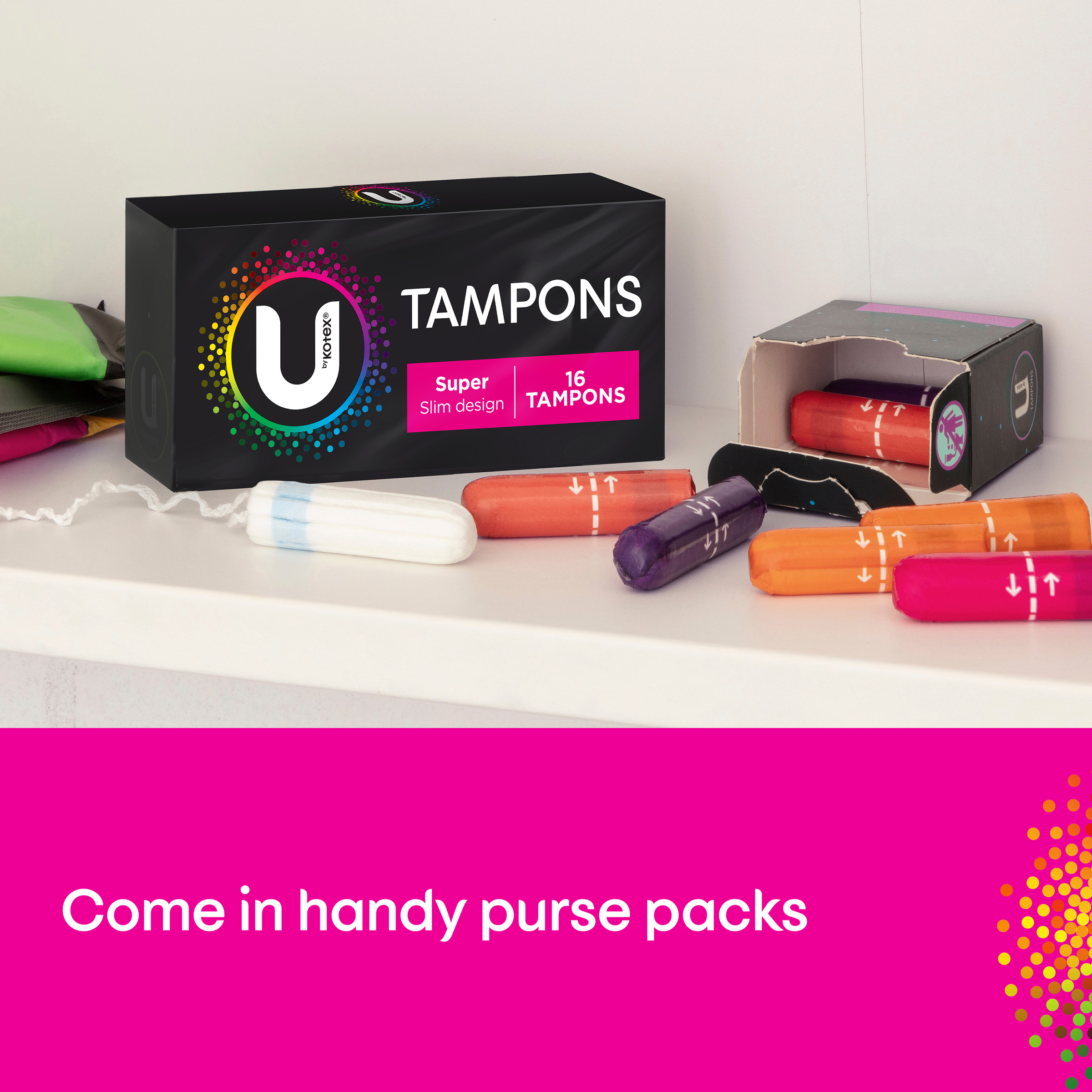 U BY KOTEX TAMPONS SUPER 16 PACK - Image 10