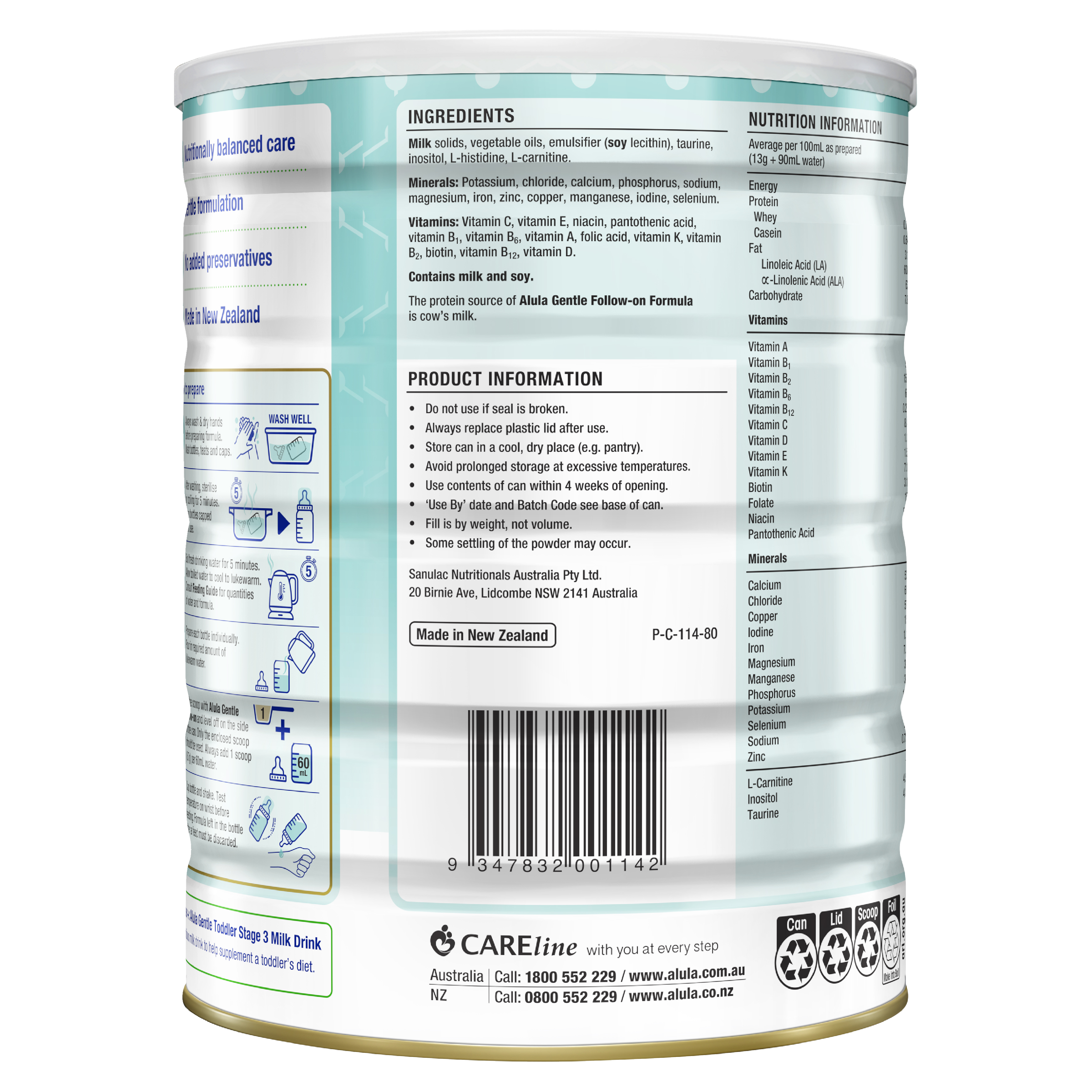 S26 ALULA ORIGINAL FOLLOW ON FORMULA STAGE 2 900G - Image 4
