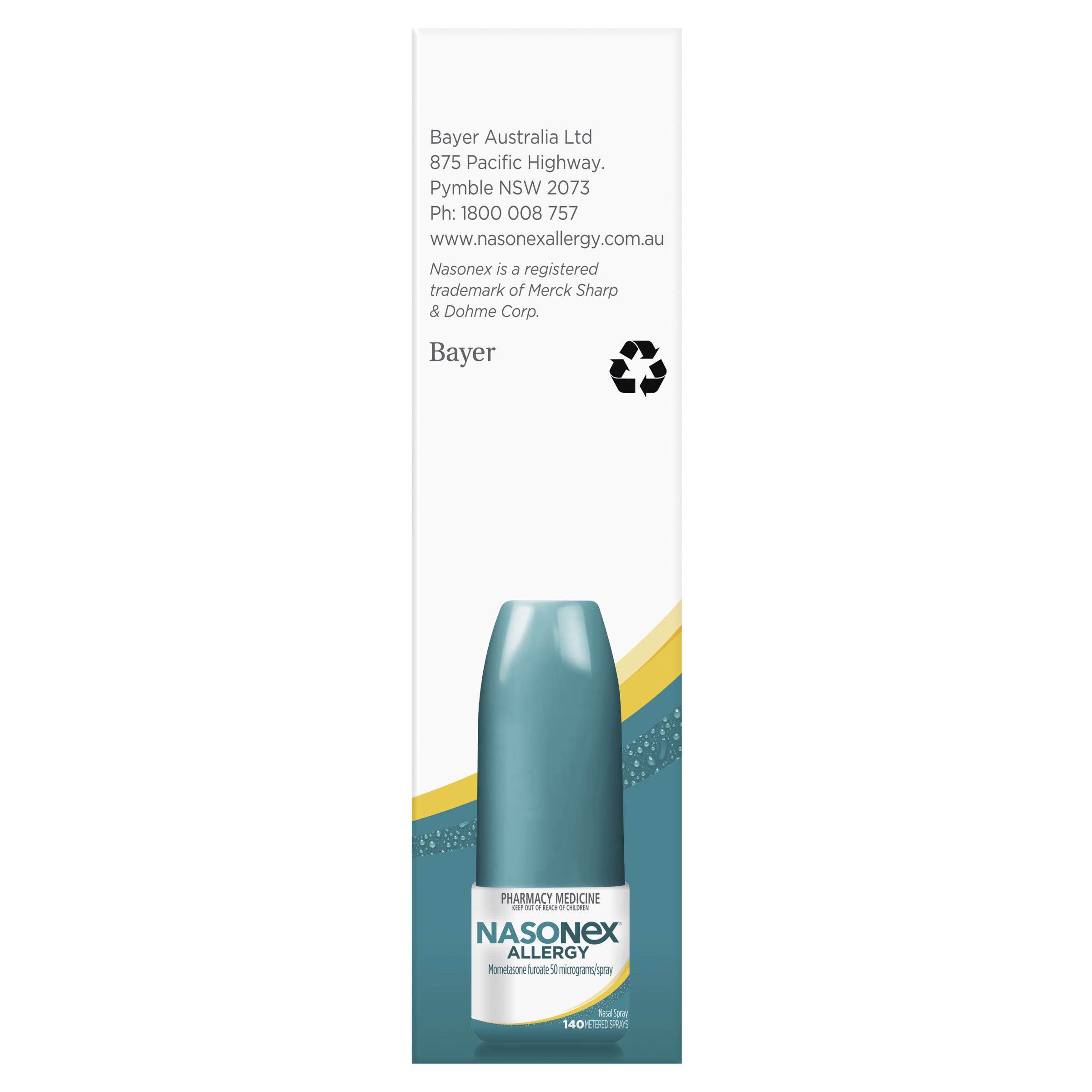 NASONEX ALLERGY 140 METERED SPRAY TWIN PACK - Image 6