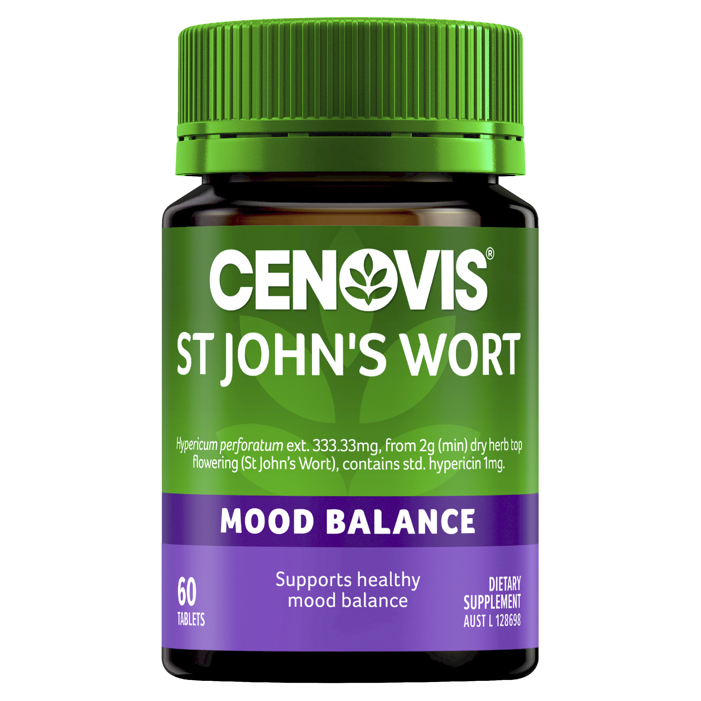 CENOVIS ST JOHNS WORT 60 TABLETS