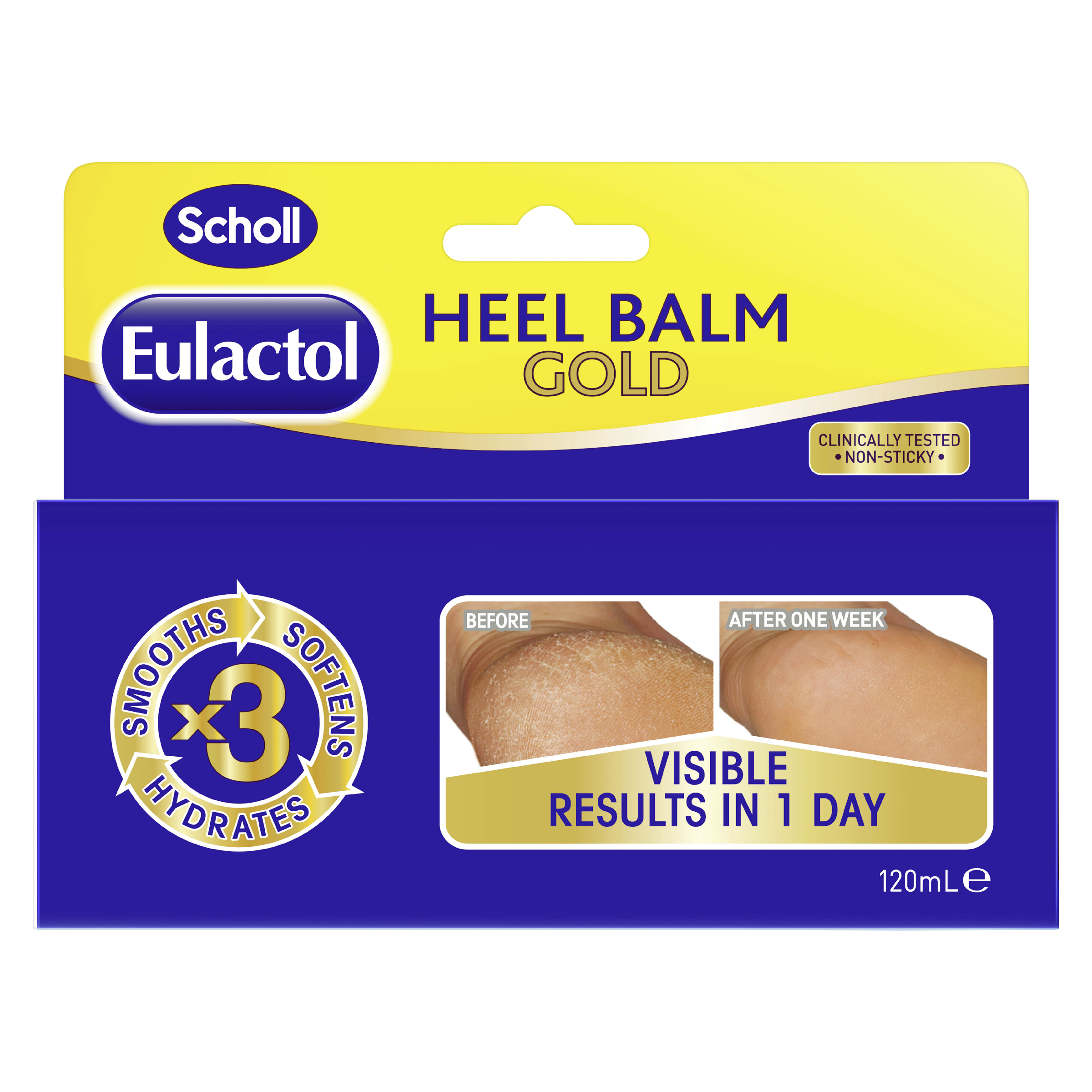 EULACTOL HEEL BALM GOLD 200G