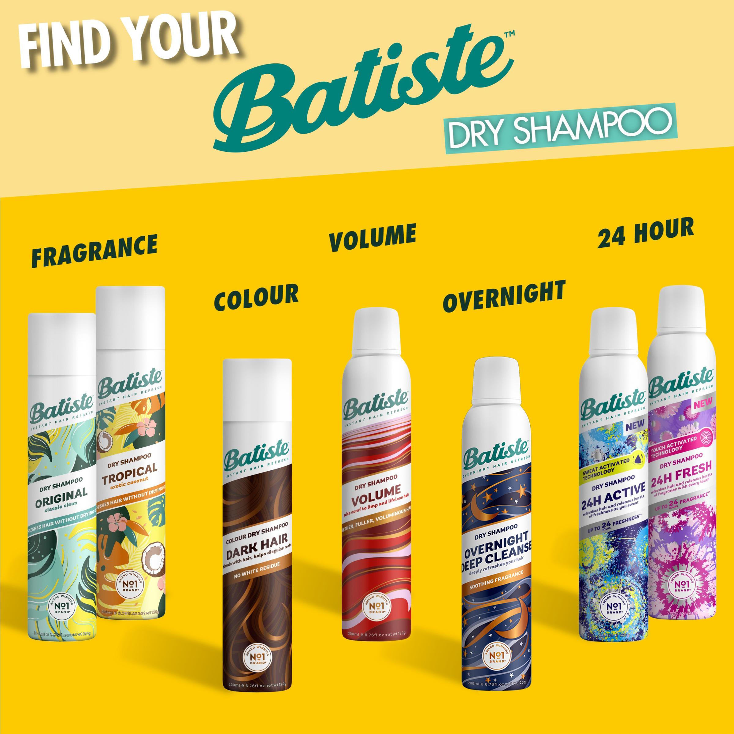 BATISTE TROPICAL DRY SHAMPOO 350ML - Image 10