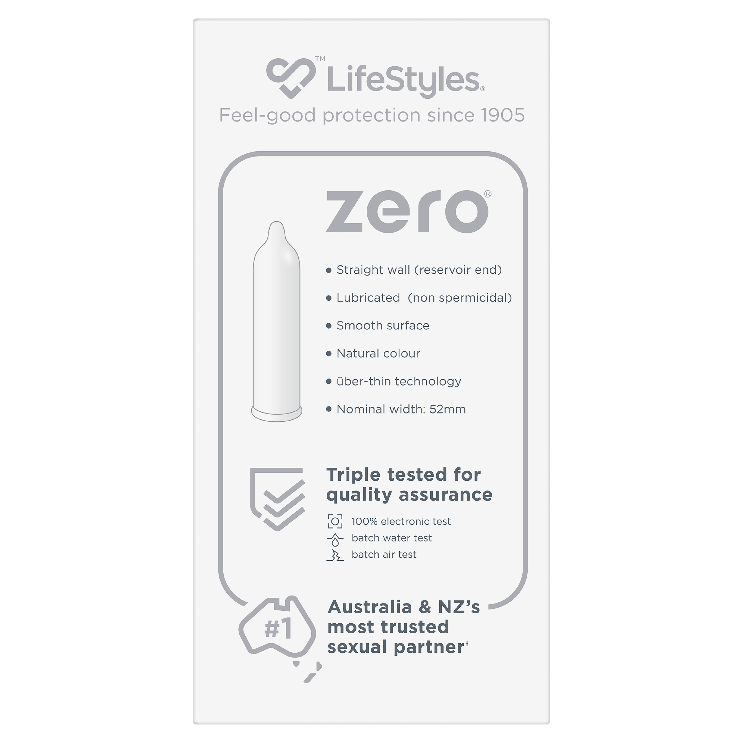 LIFESTYLES ZERO CONDOMS 40 PACK - Image 5