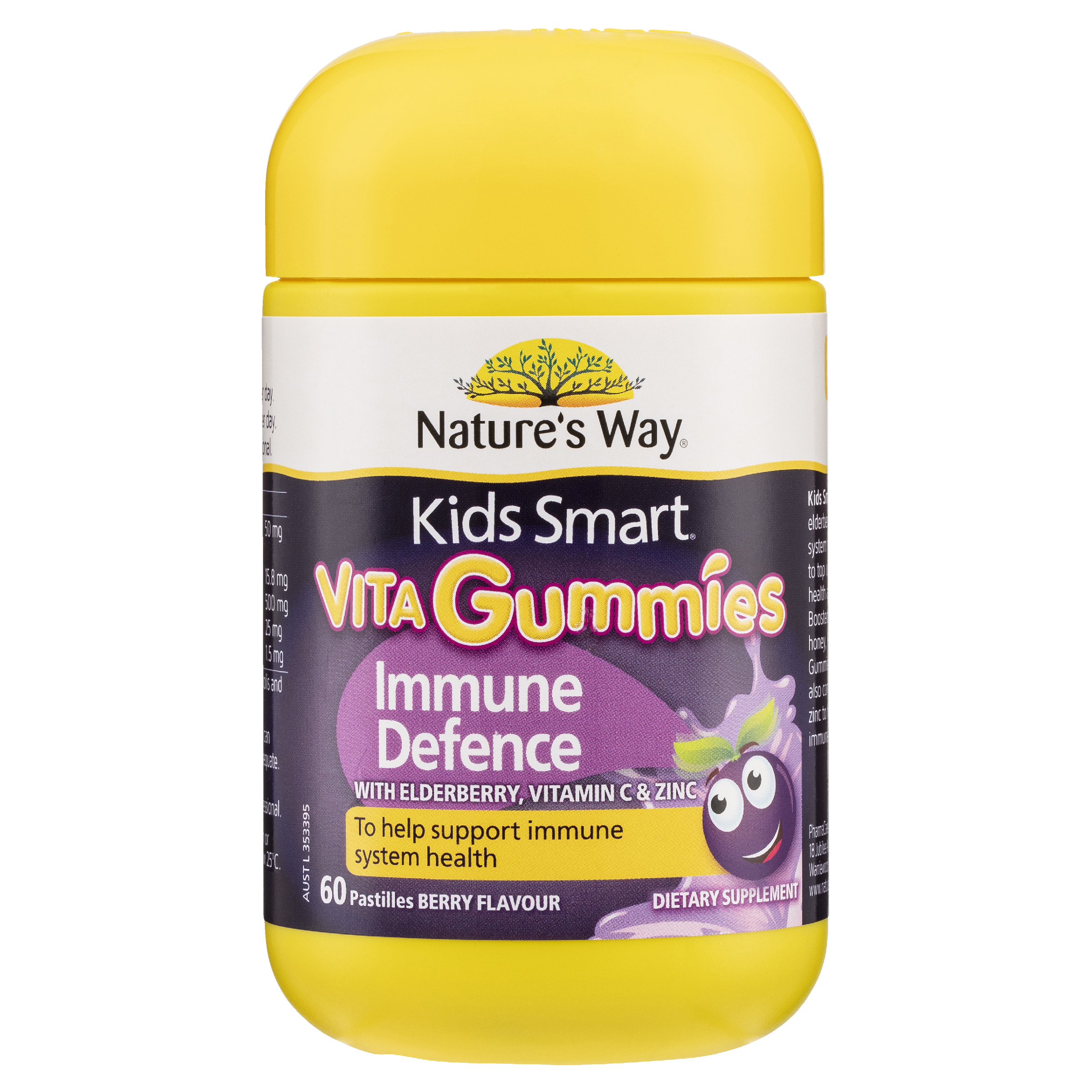 NATURES WAY KIDS SMART VITA GUMMIES IMMUNE DEFENCE 60