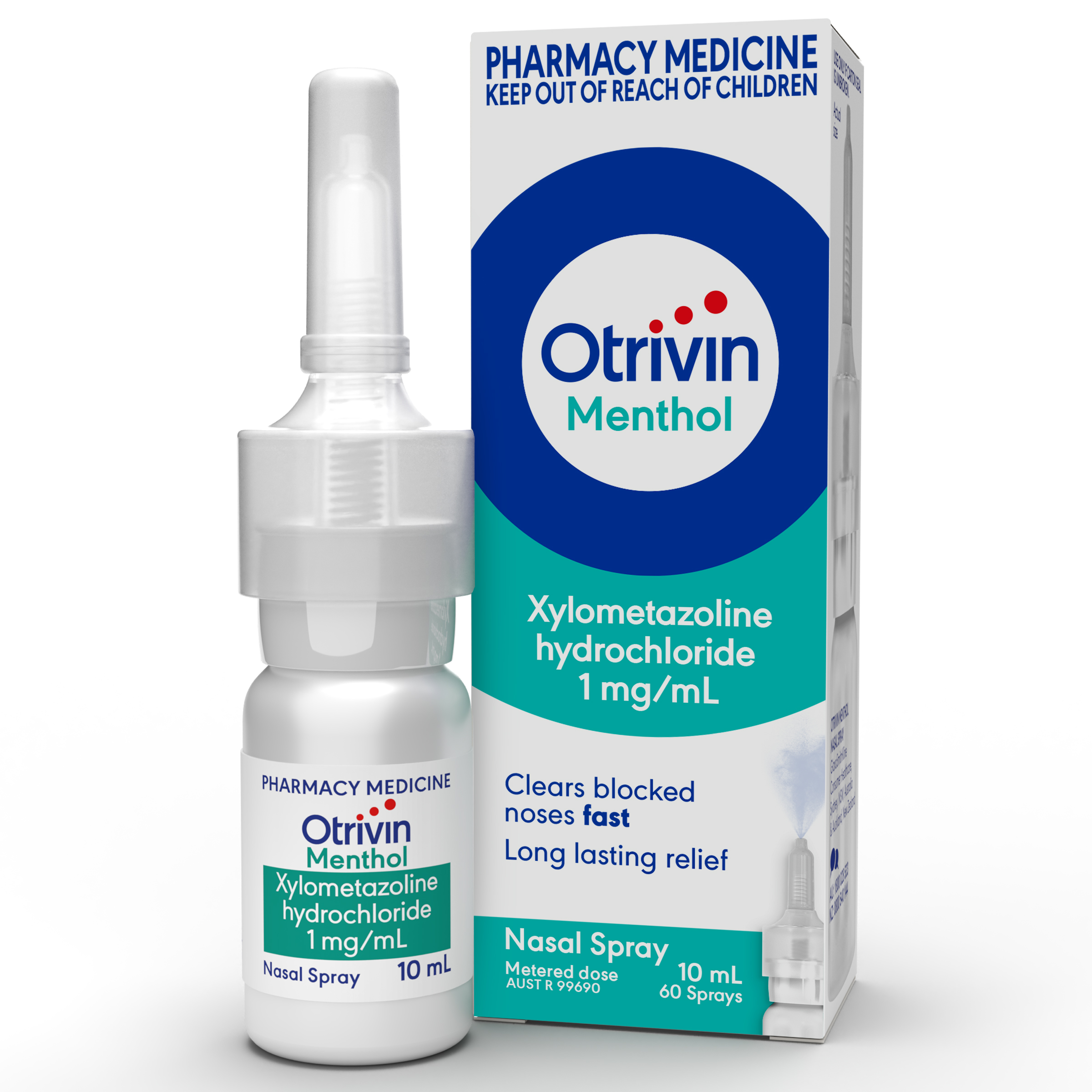 OTRIVIN ADULT METERED DOSE NASAL SPRAY MENTHOL 10ML - Image 8