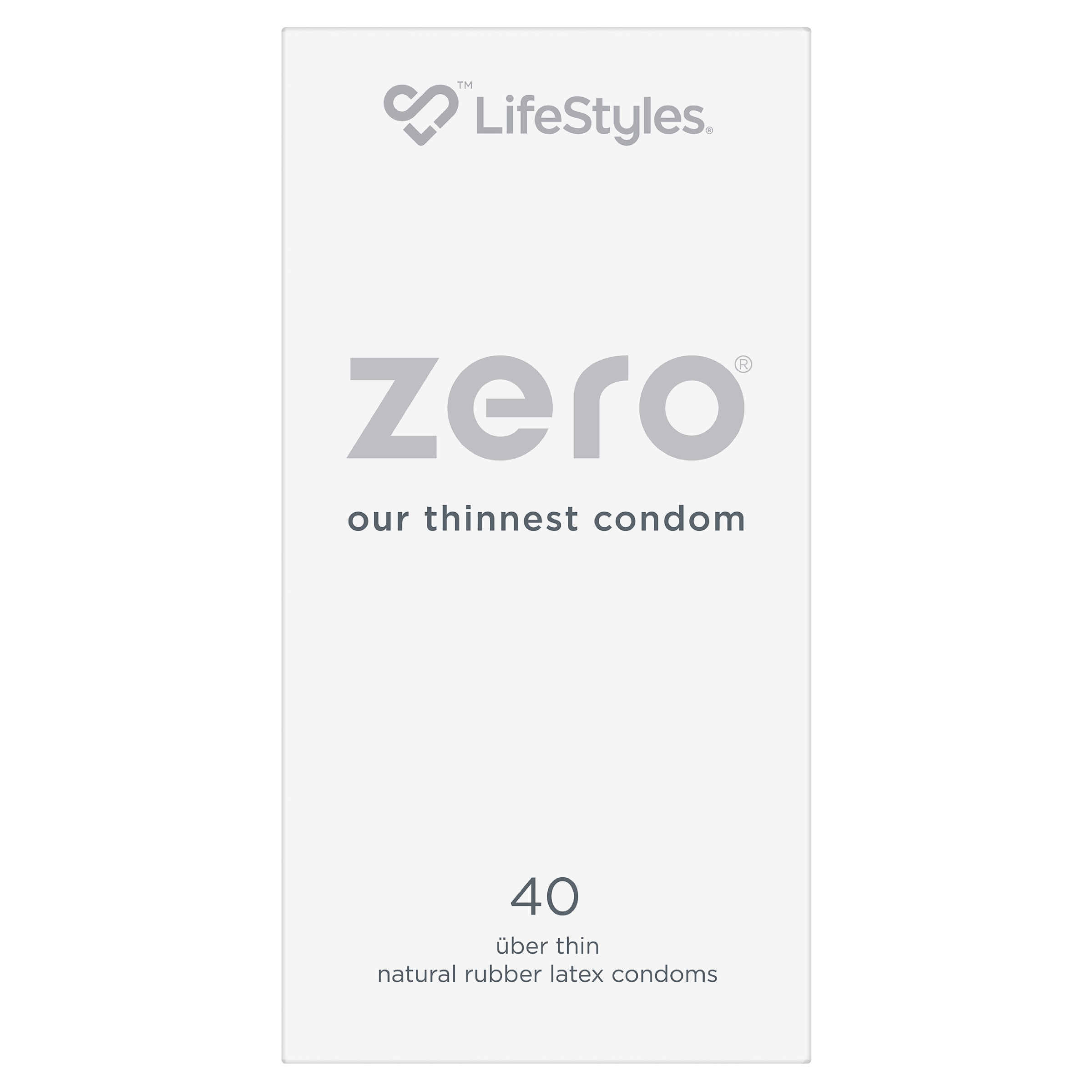 LIFESTYLES ZERO CONDOMS 40 PACK - Image 3