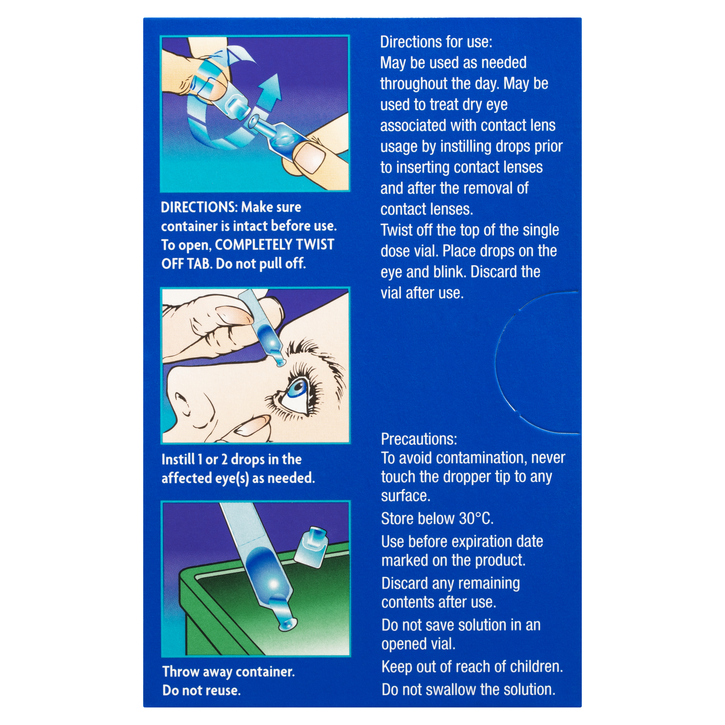 SYSTANE ULTRA UD LUBRICANT EYE DROPS 0.5ML 25 PACK - Image 4