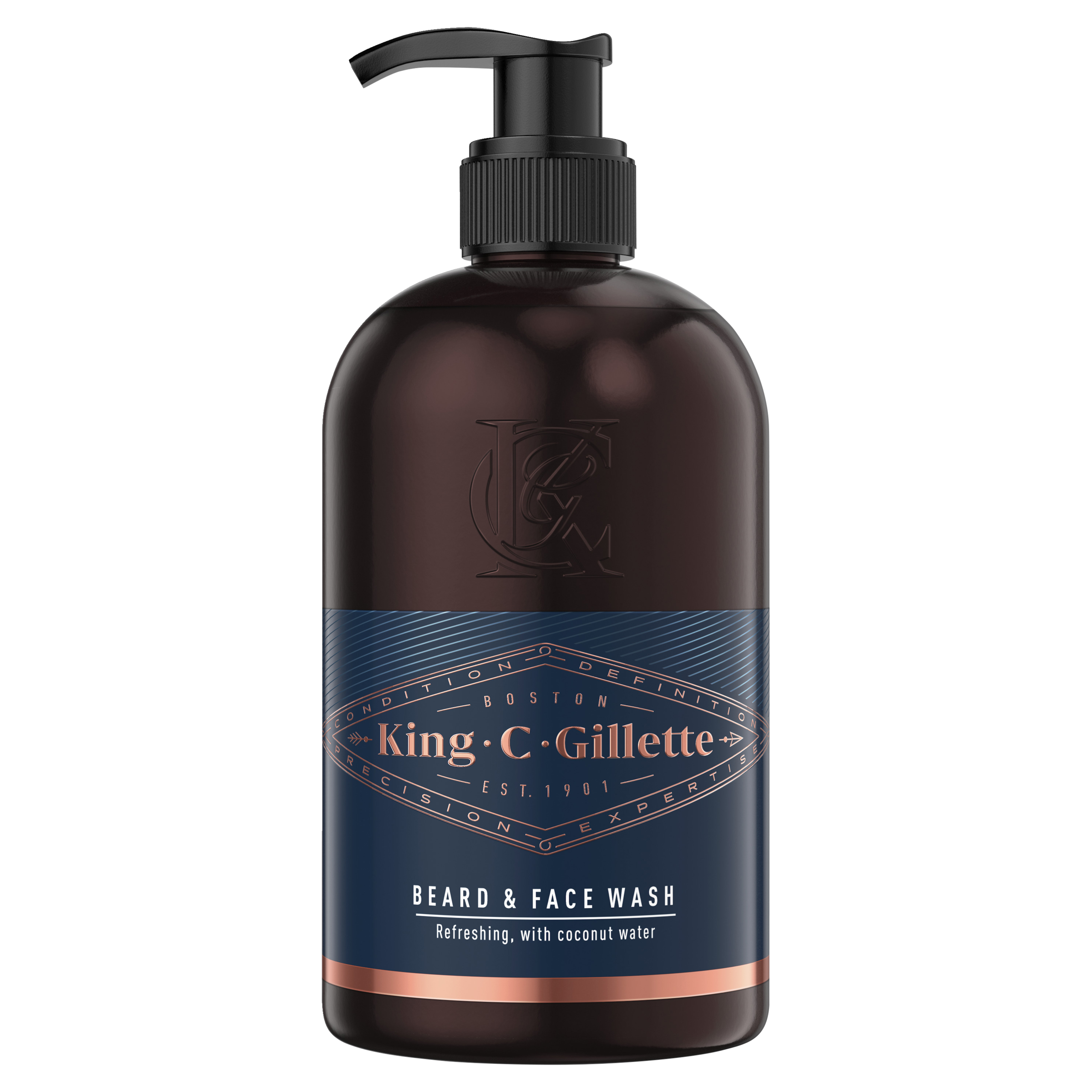 GILLETTE KING C BEARD AND FACE WASH 350ML