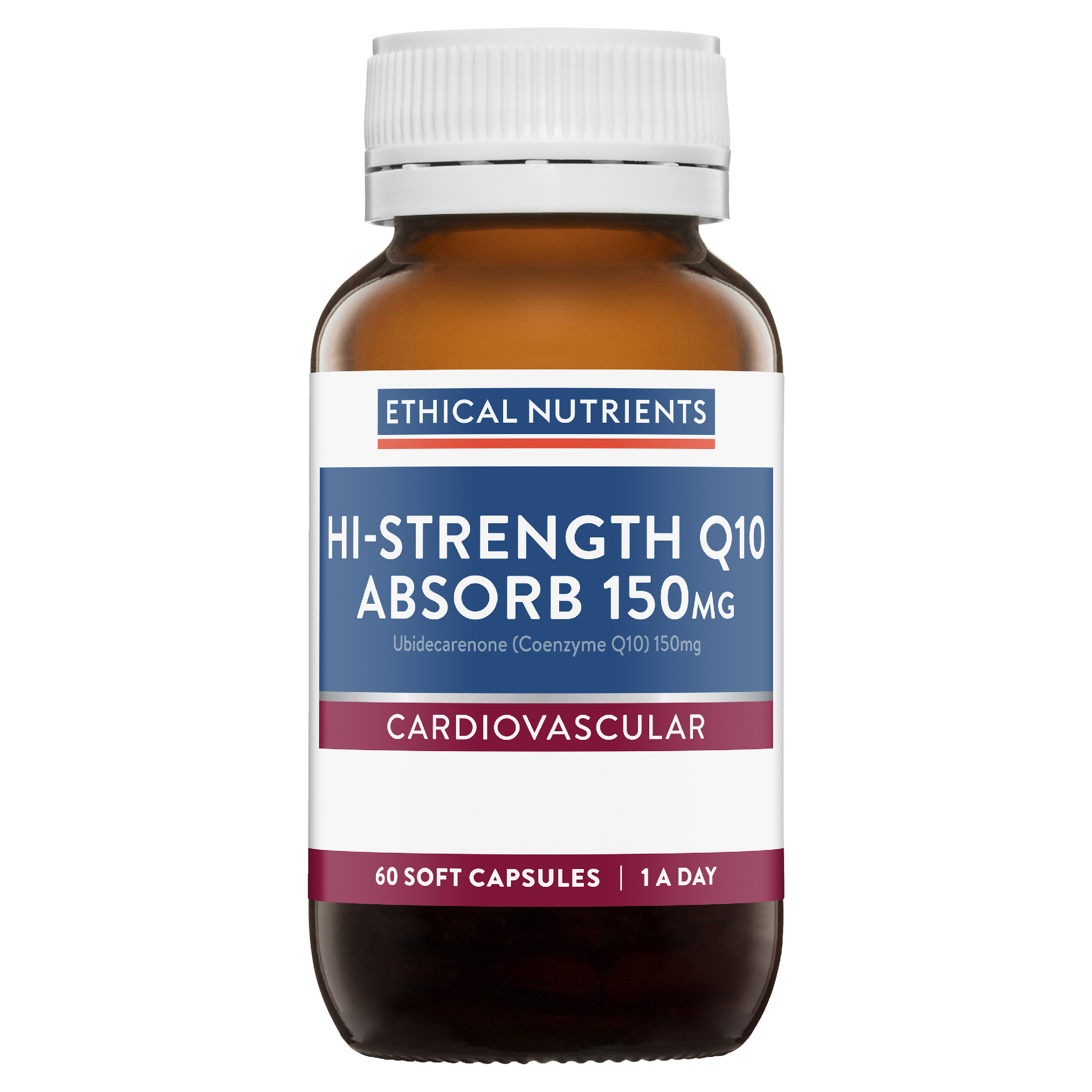 ETHICAL NUTRIENTS HI-STRENGTH Q10 ABSORB 150MG 60 CAPSULES - Image 6