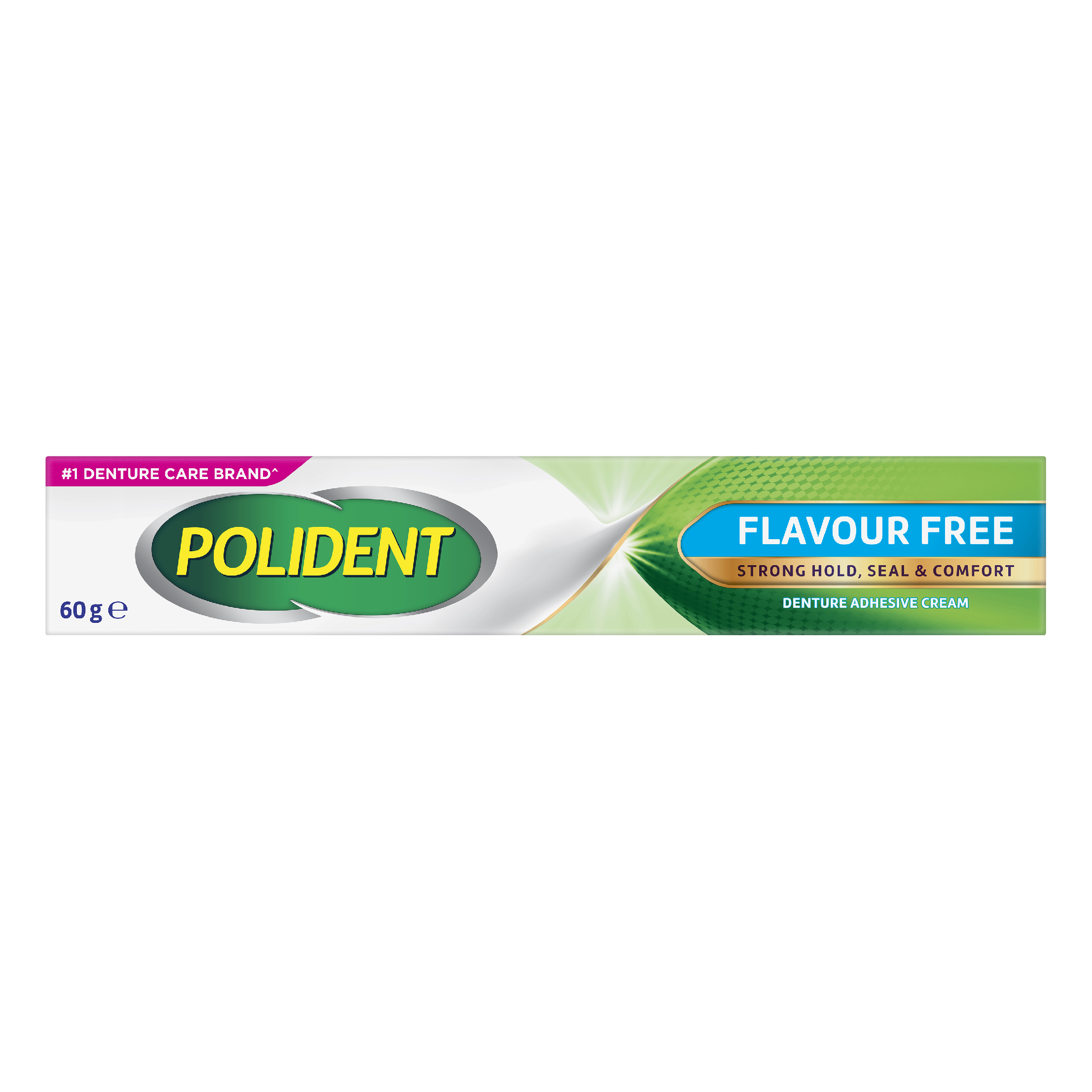 POLIDENT DENTURE ADHESIVE FLAVOUR FREE CREAM 60G - Image 5