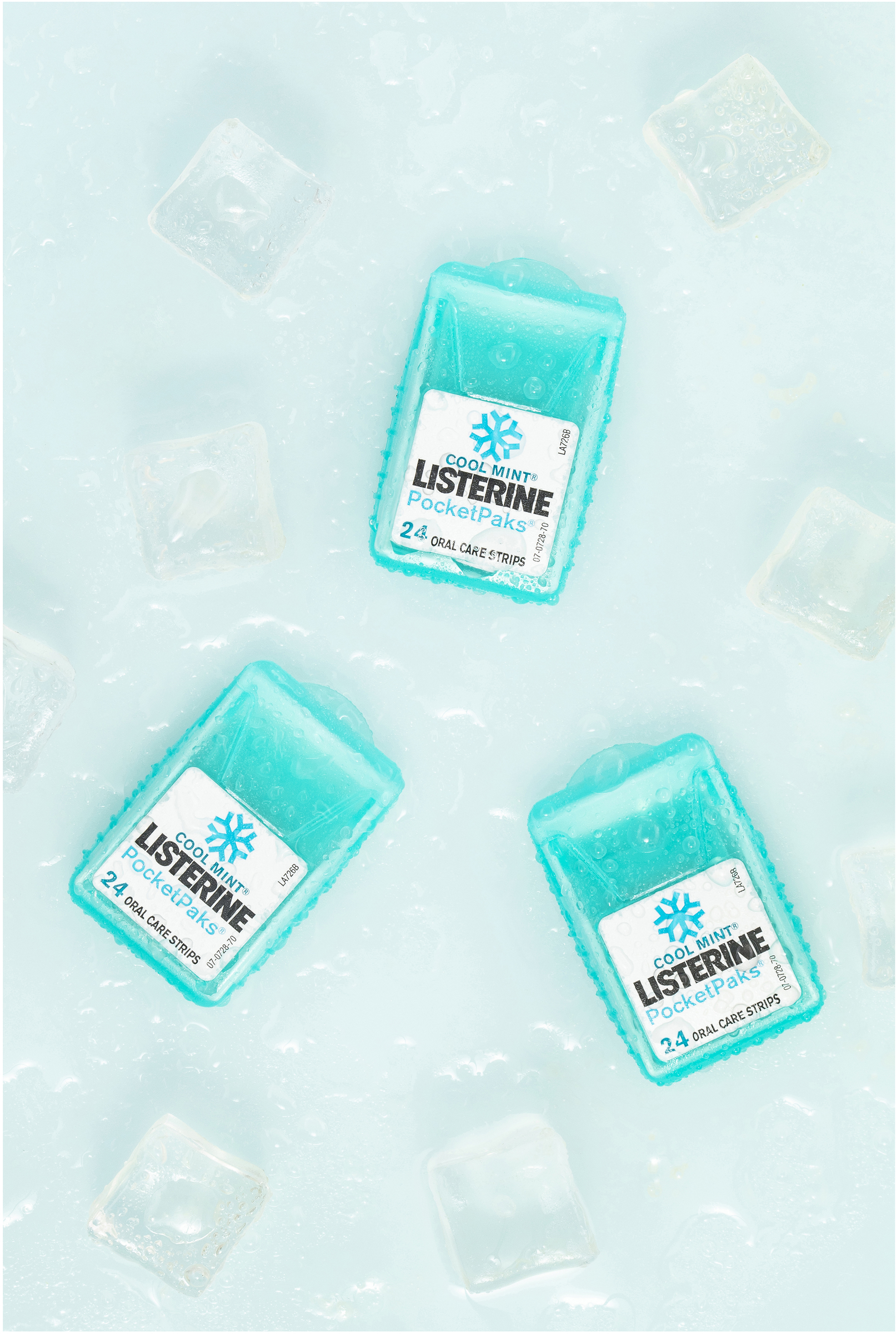 LISTERINE POCKETPAKS ORAL CARE STRIPS COOL MINT 72 PACK - Image 6