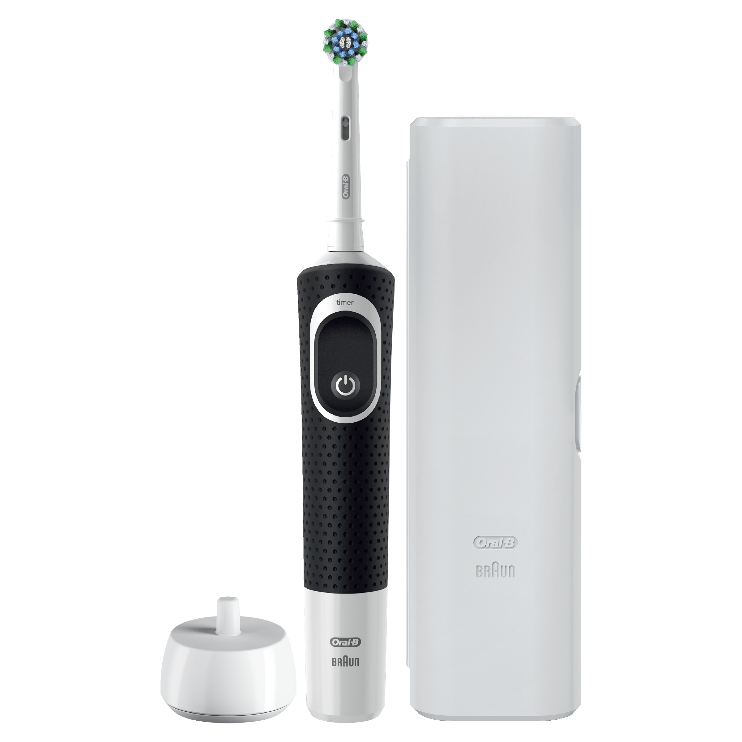 ORAL-B TOOTHPASTE PRO 100 POWER CROSSACTION BLACK + TRAVEL CASE - Image 9