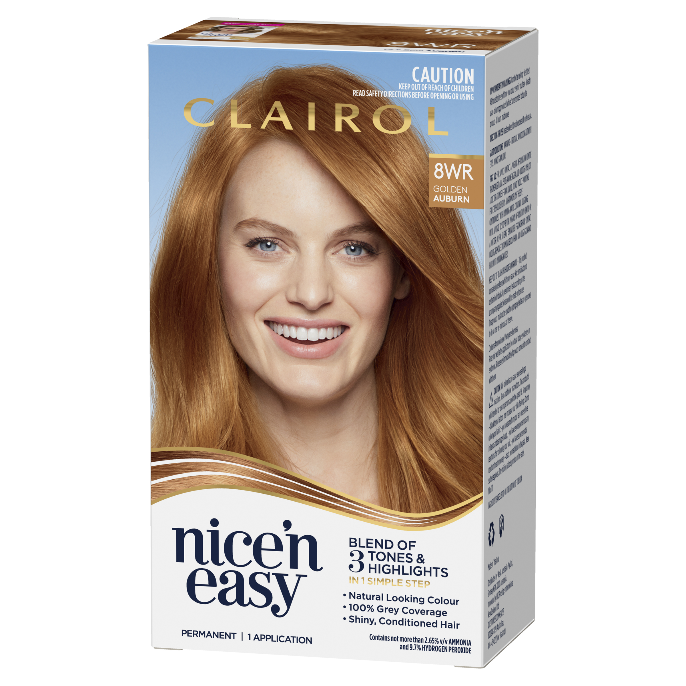 CLAIROL NICE N EASY 8WR GOLDEN AUBURN - Image 8